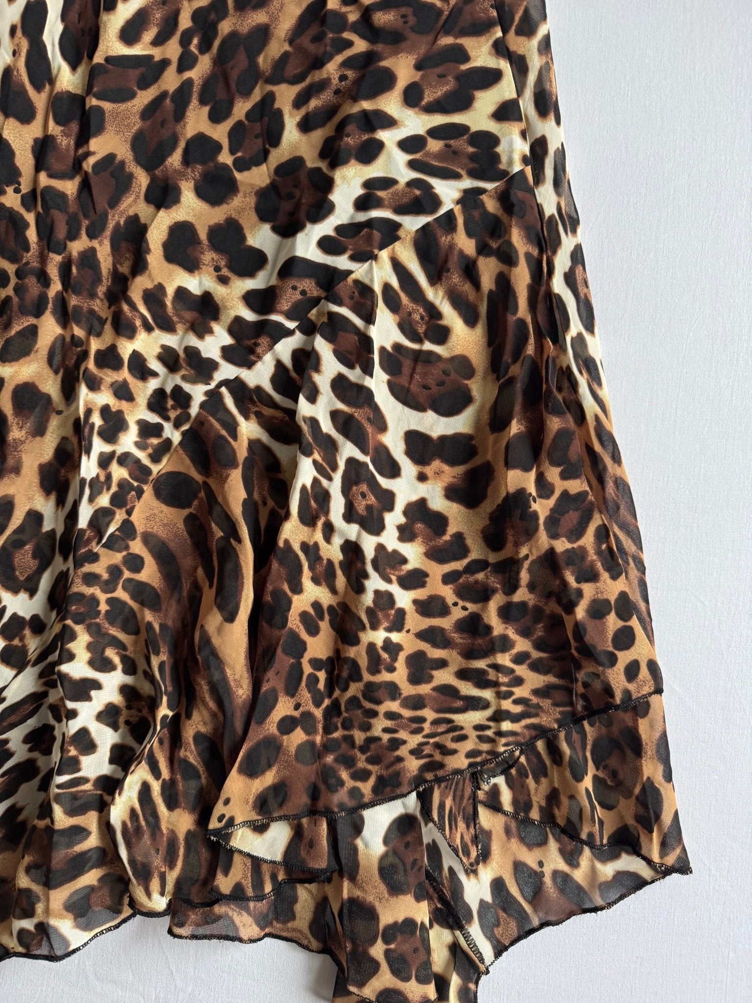 🐆 Vintage fustă animal print – mărime aprox. S - anbracaminte