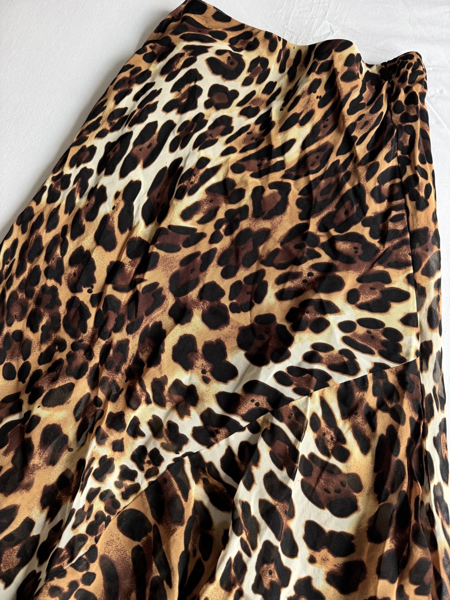 🐆 Vintage fustă animal print – mărime aprox. S - anbracaminte
