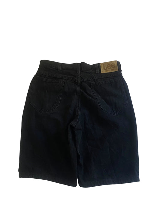 Vintage Lee Black Jorts - anbracaminte