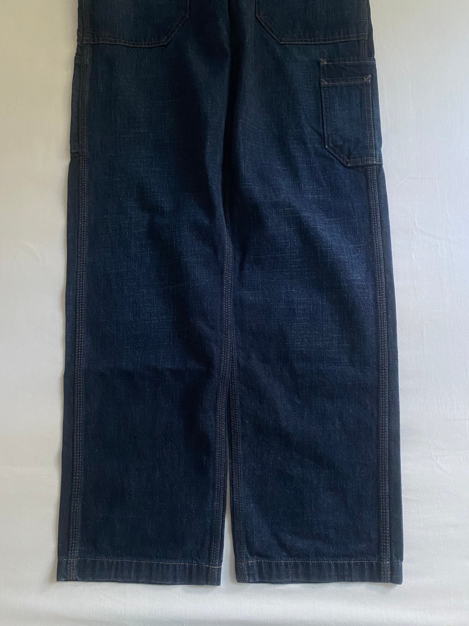 🔨 Vintage Lee Dark Blue Denim Carpenter Jeans - anbracaminte