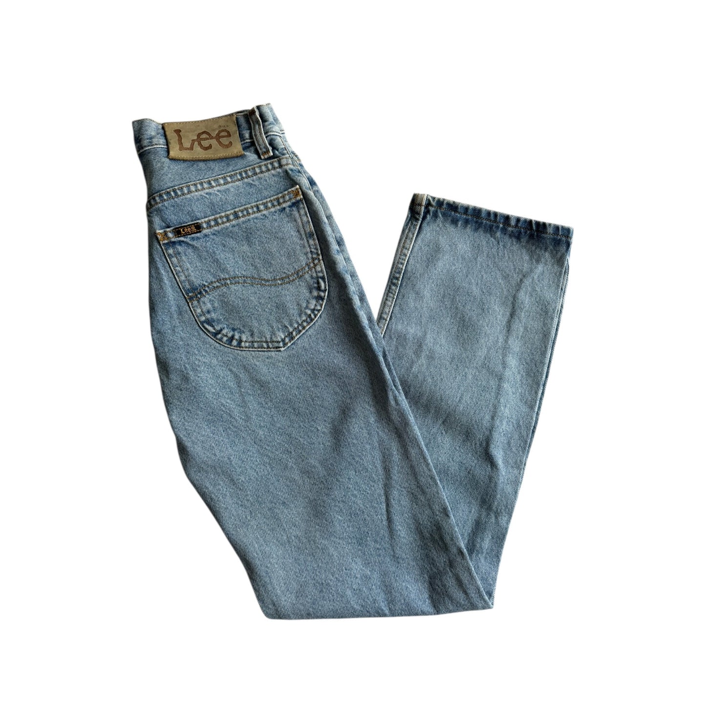 👖 Vintage Lee Light Wash Chicago Jeans – W27 L32 (Straight Fit) - anbracaminte