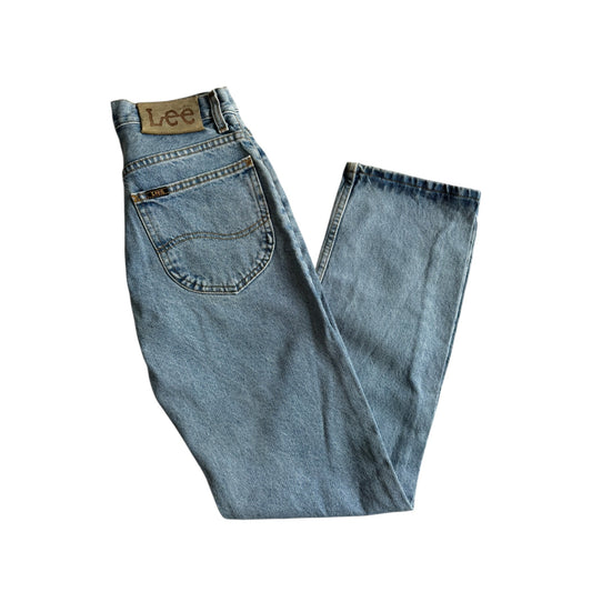 👖 Vintage Lee Light Wash Chicago Jeans – W27 L32 (Straight Fit) - anbracaminte