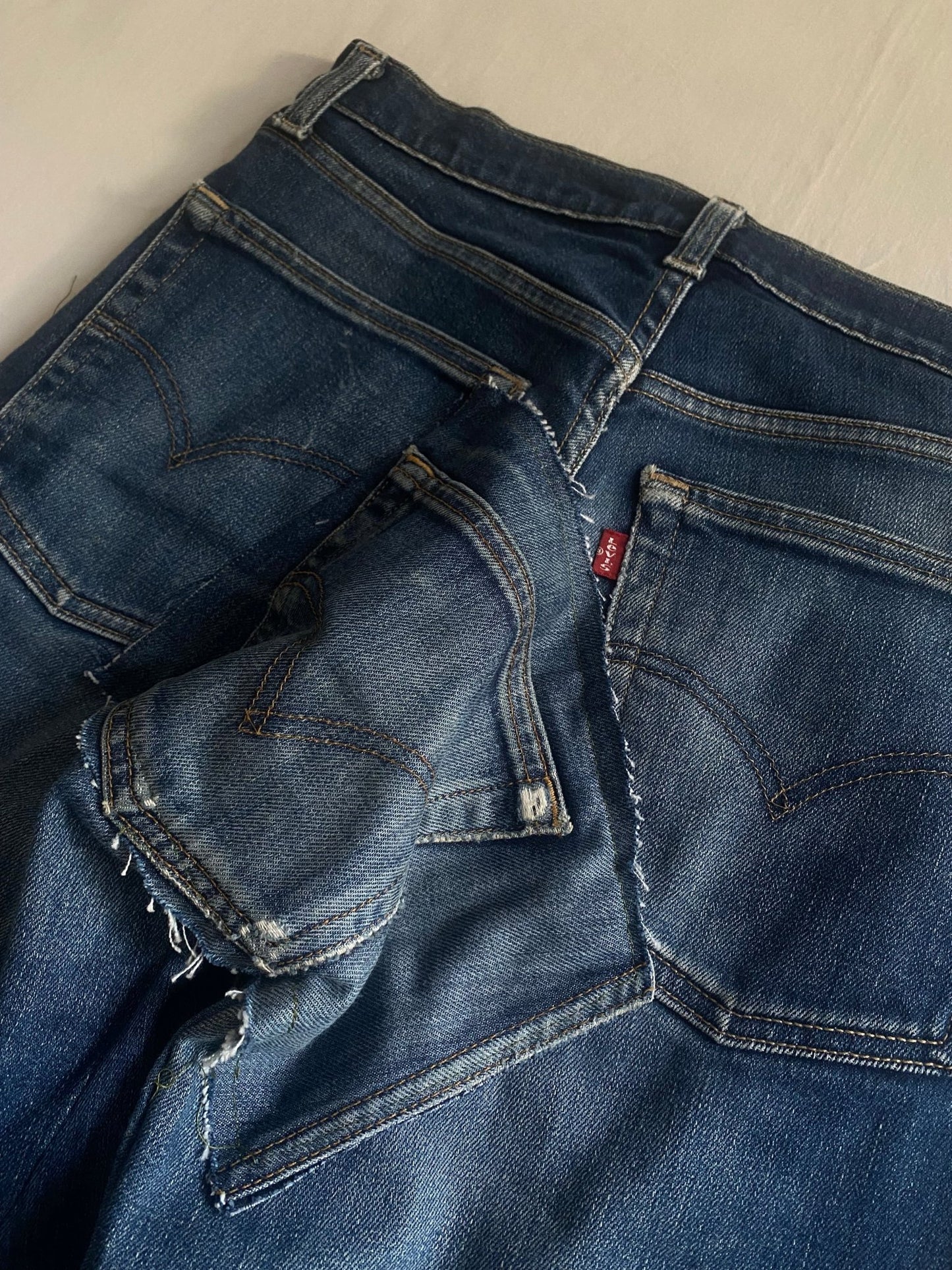 Vintage Levi's Reworked Jeans - anbracaminte
