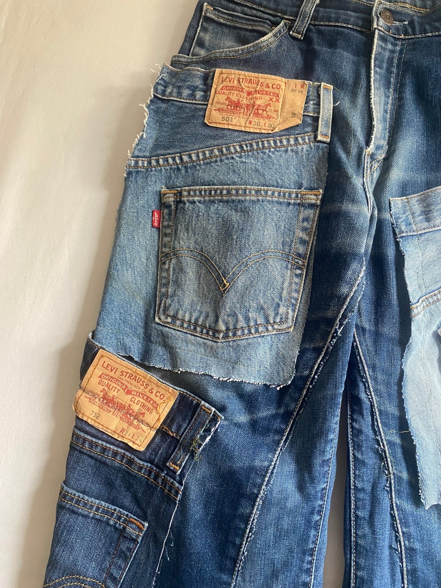 Vintage Levi's Reworked Jeans - anbracaminte