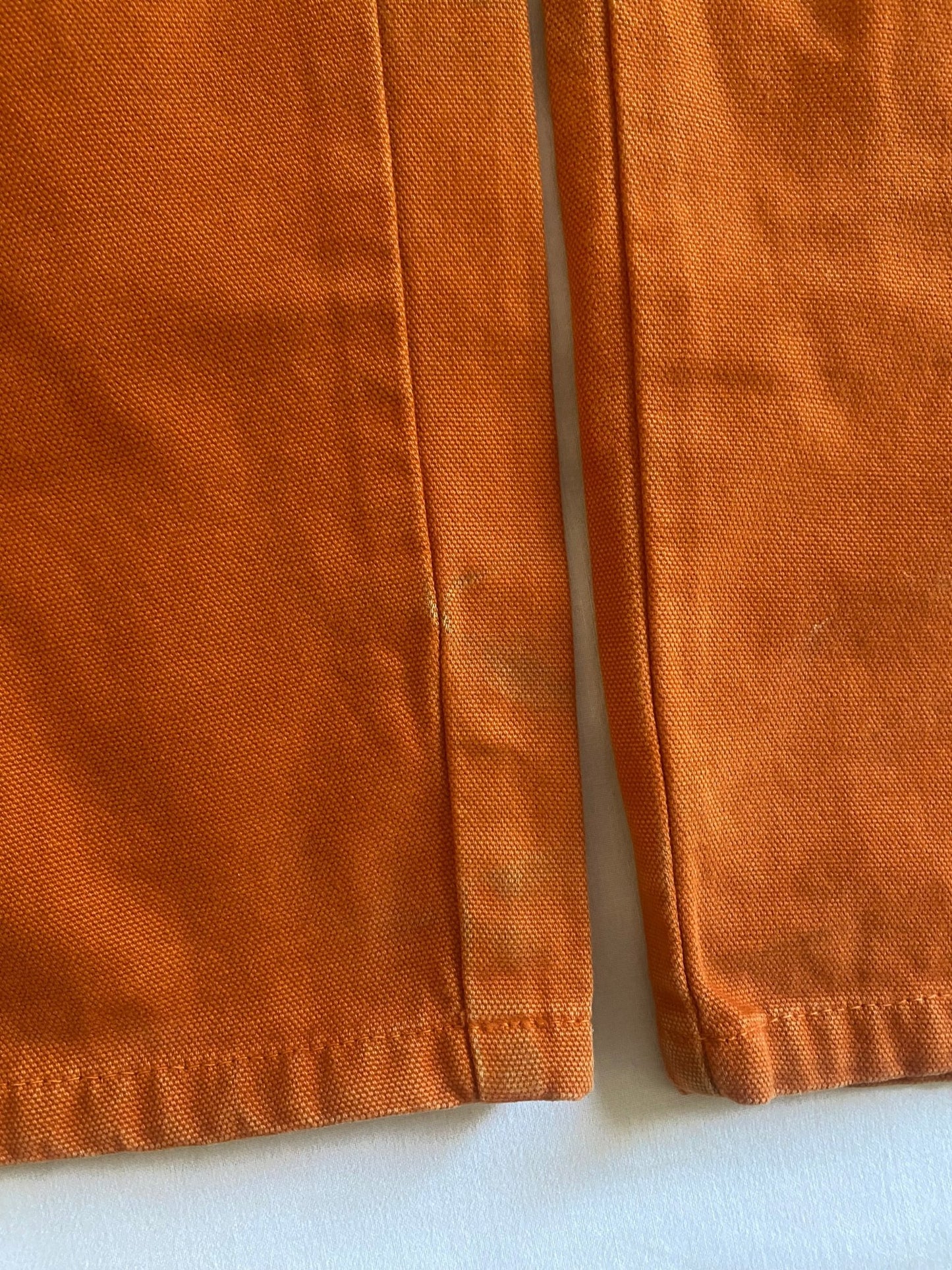 Vintage Murphy Nye Heavy Cotton Canvas Orange Sailing Trousers - anbracaminte