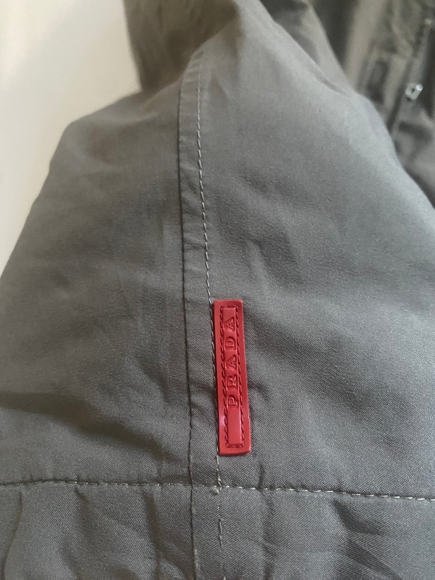 Vintage Prada Grey Parka - anbracaminte