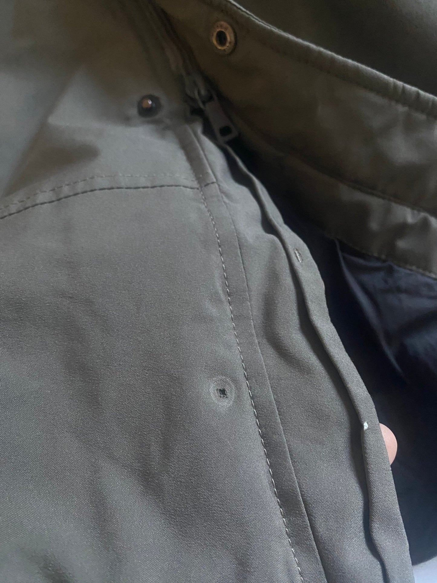 Vintage Prada Grey Parka - anbracaminte