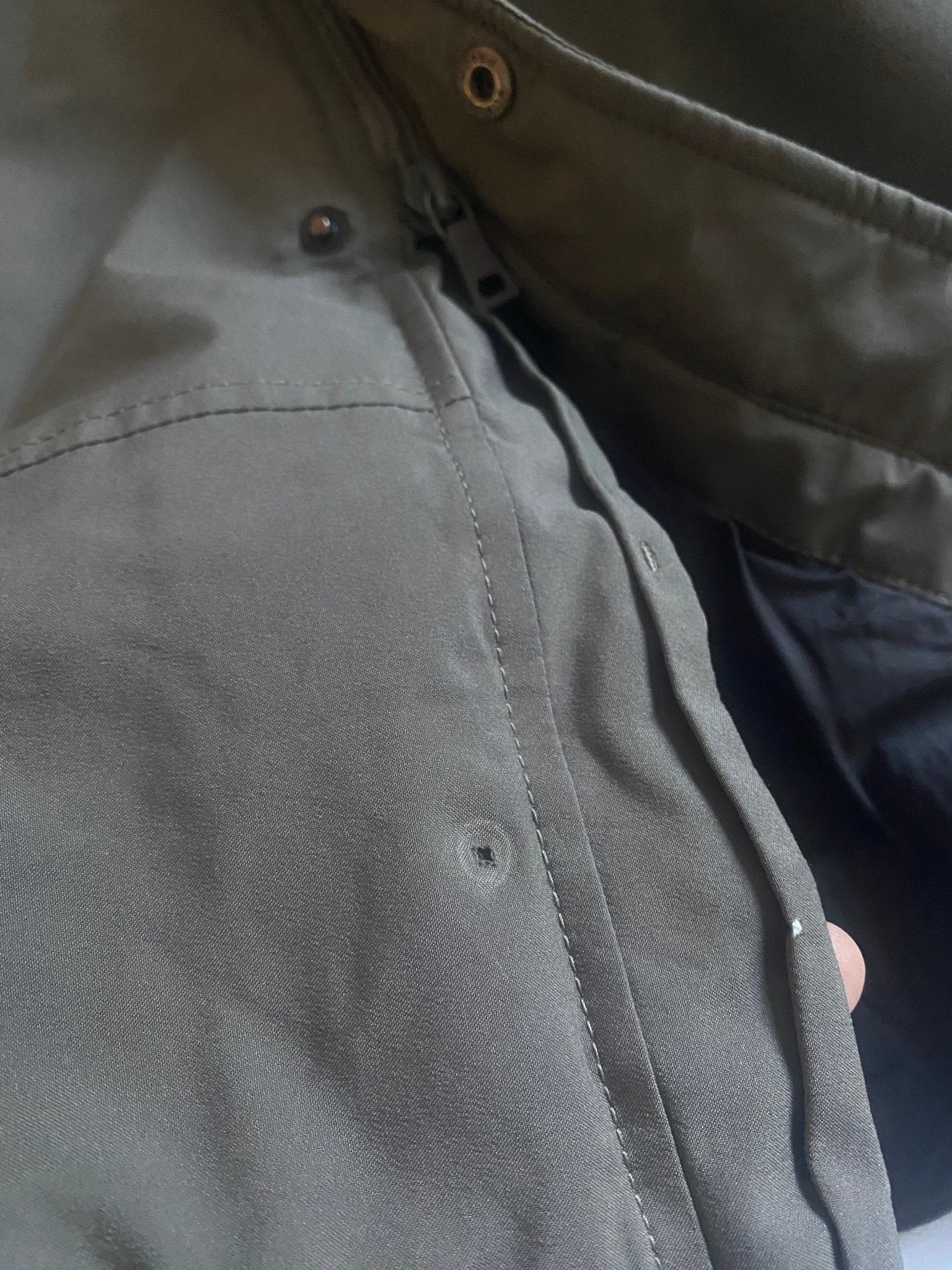 Vintage Prada Grey Parka - anbracaminte