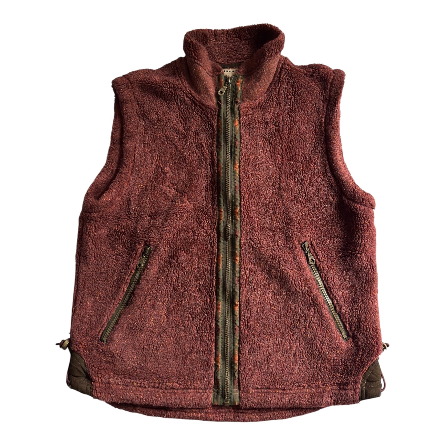 🥾 Vintage Sherpa Fleece Vest – Made in Canada – Men’s S - anbracaminte
