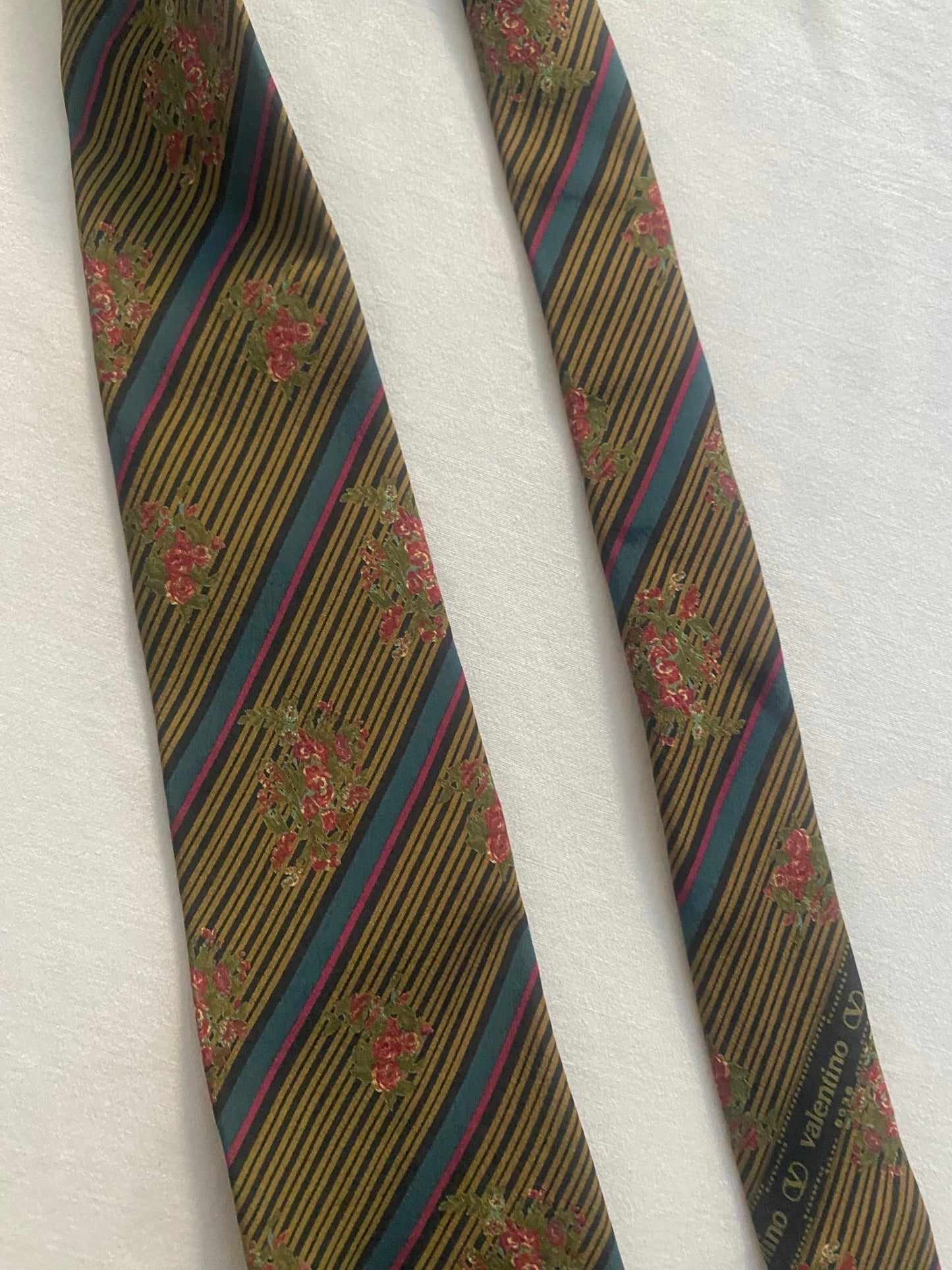 Vintage Valentino Printed Tie - anbracaminte