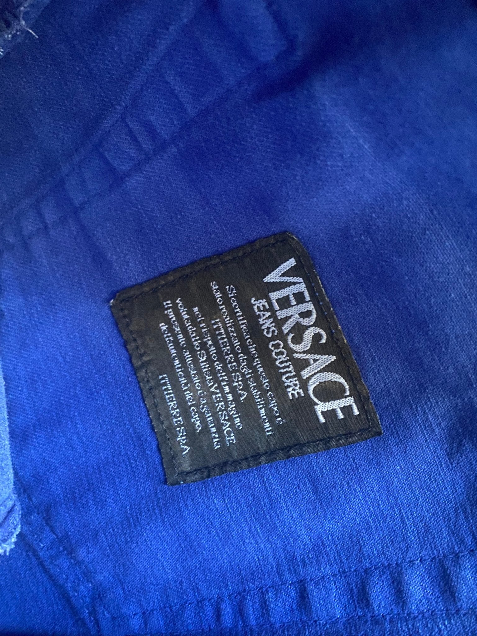 Vintage Versace Blue Jeans - anbracaminte