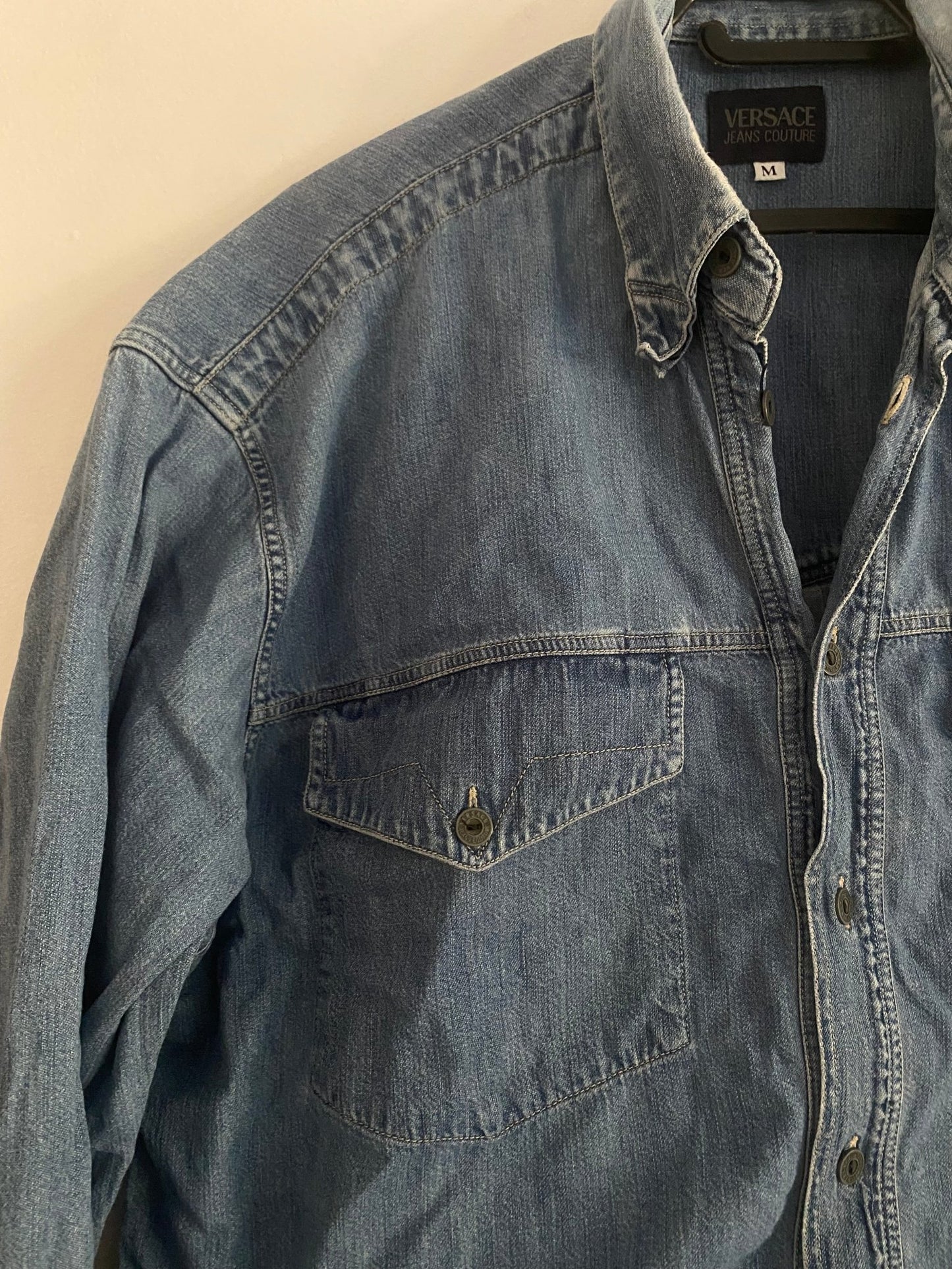 Vintage Versace Denim Shirt - anbracaminte