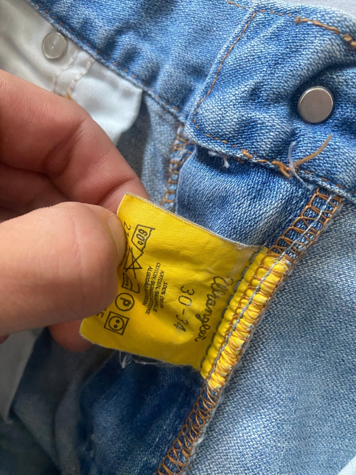 Vintage Wrangler Bell Bottoms Flared Jeans - anbracaminte