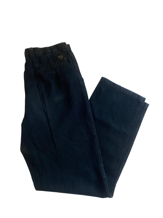 🧵 Vintage Yves Saint Laurent pantaloni slack – mărimea 50 - anbracaminte