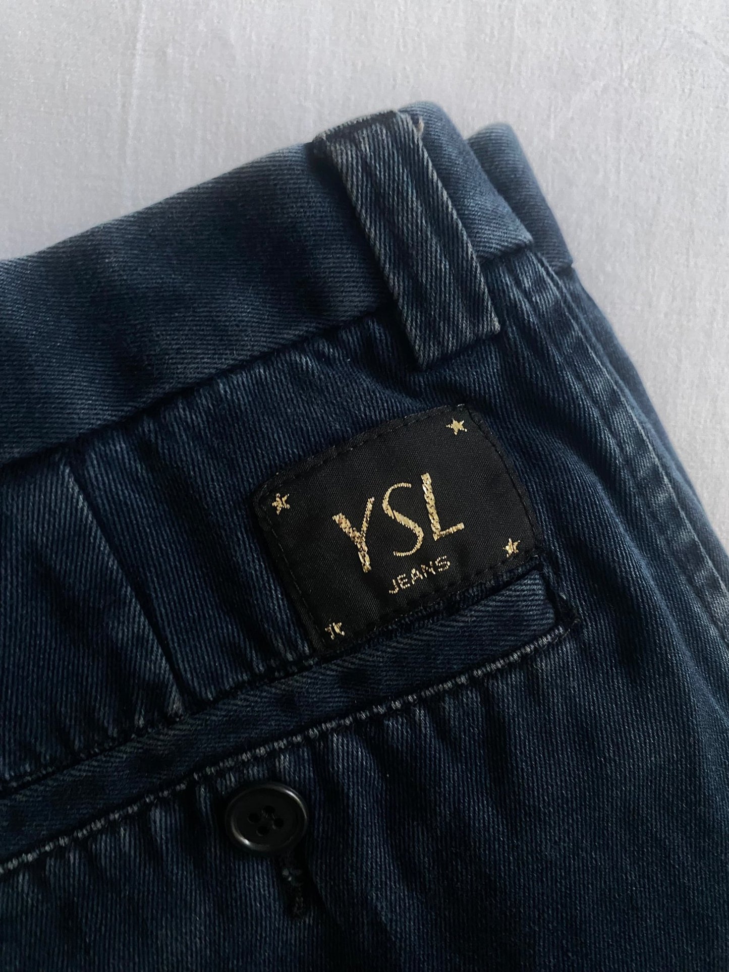🧵 Vintage Yves Saint Laurent pantaloni slack – mărimea 50 - anbracaminte