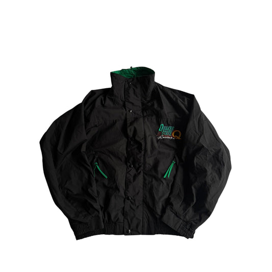 🏁 Windbreaker Vintage Quaker State Racing Negru – XL - anbracaminte