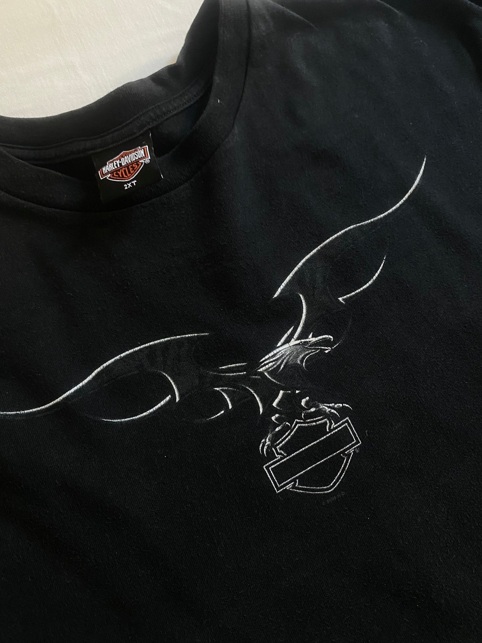 Y2K 2004 Harley Davidson Las Vegas Tee - anbracaminte