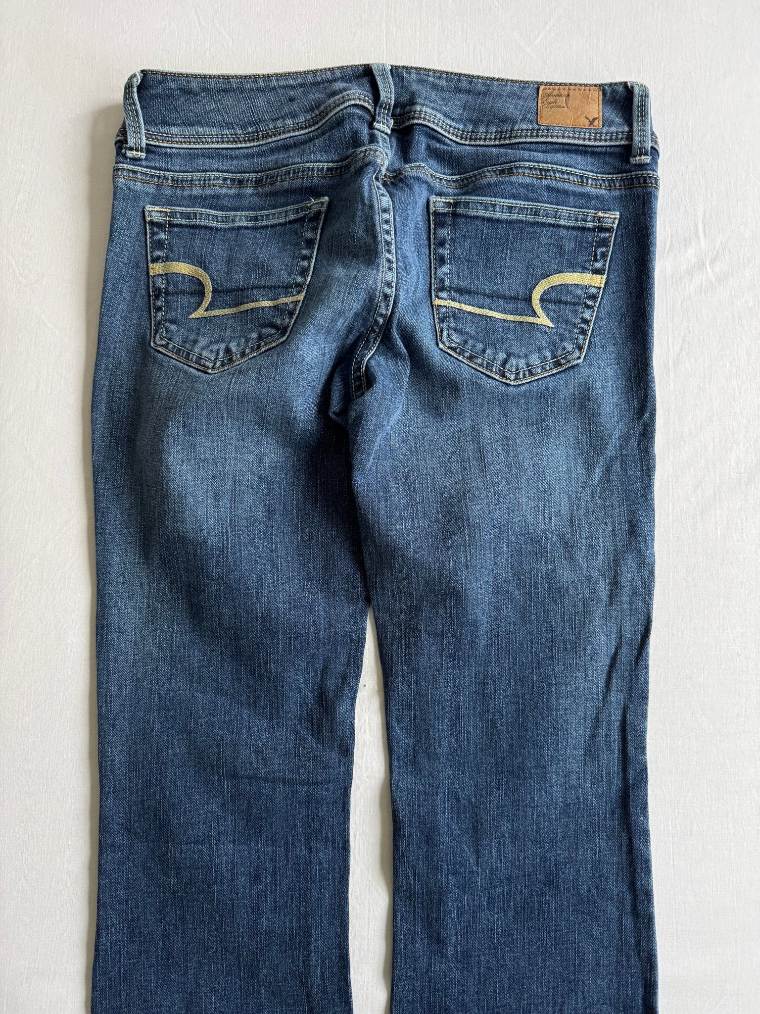 👖 Y2K American Eagle Slim Bootcut Jeans – US 2 / EU 34 - anbracaminte