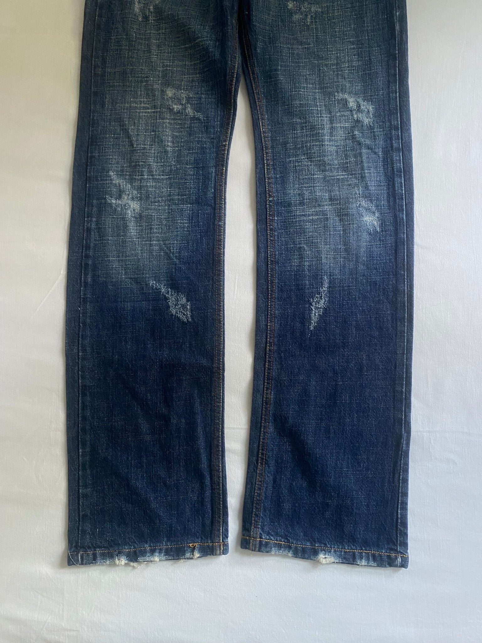 👖 Y2K Angel Devil Jeans - anbracaminte