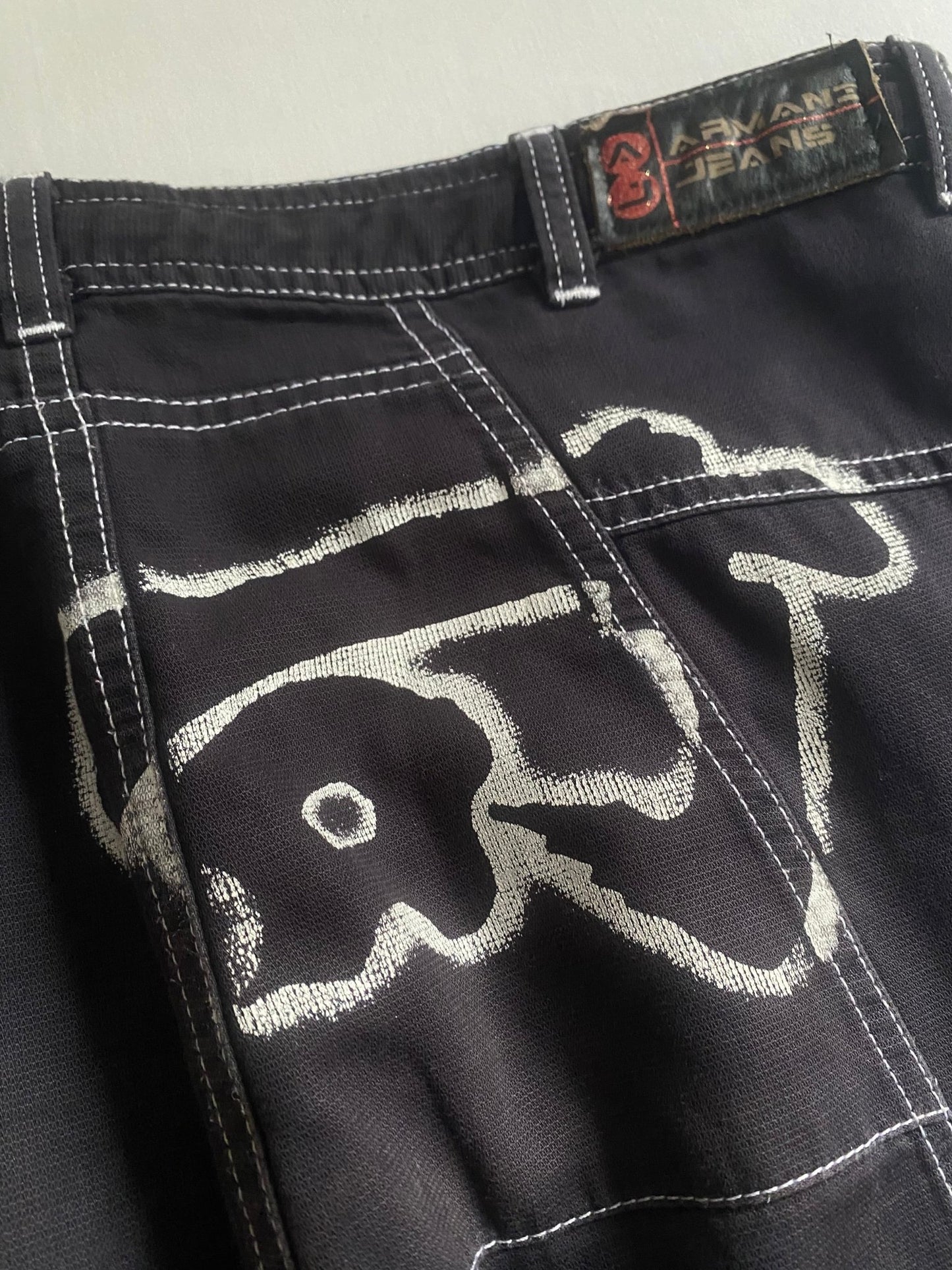 Y2K Armani Jeans Baggy Cargo Pants – US 31 🖤🪖 - anbracaminte