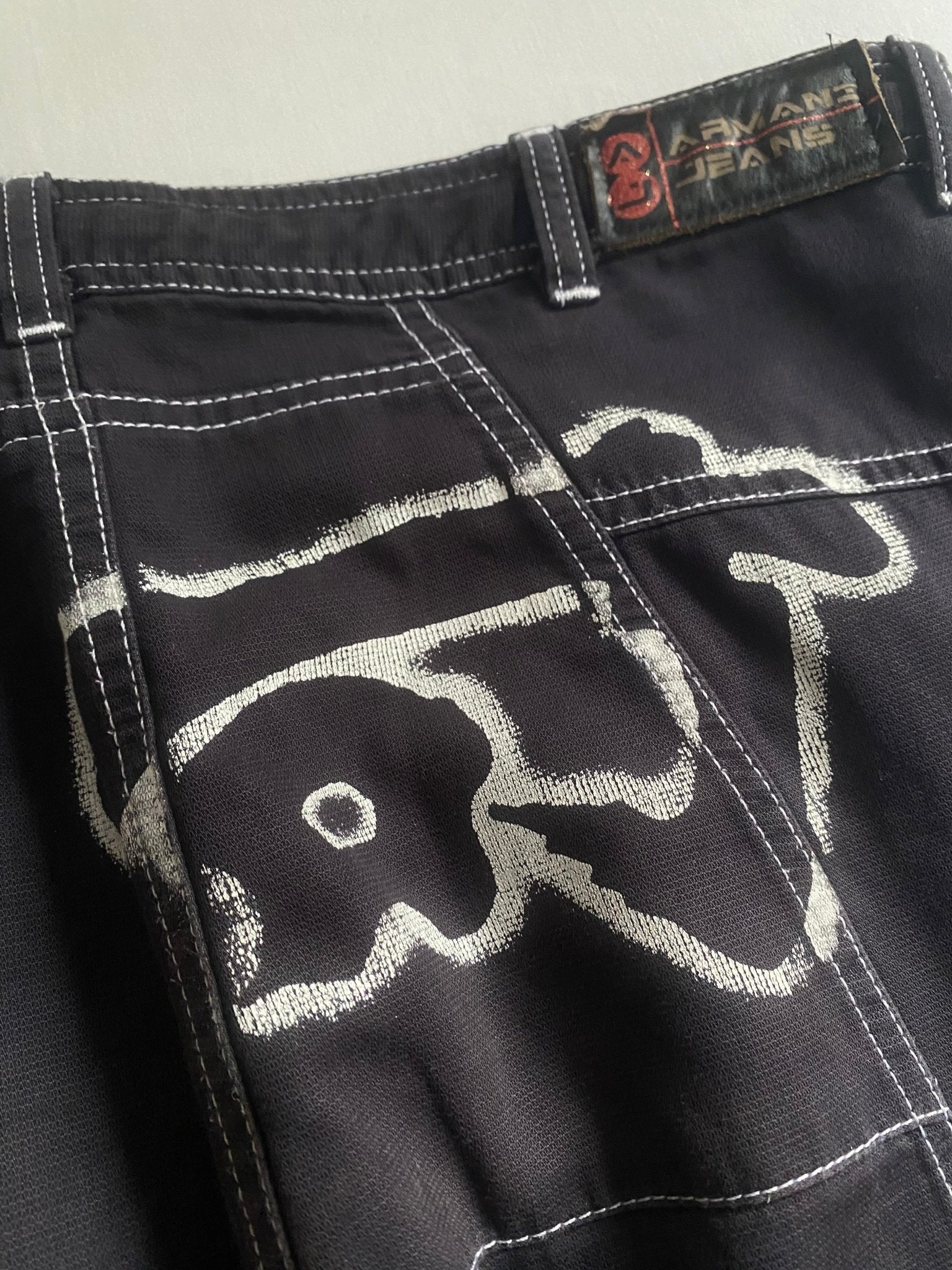 Y2K Armani Jeans Baggy Cargo Pants – US 31 🖤🪖 - anbracaminte