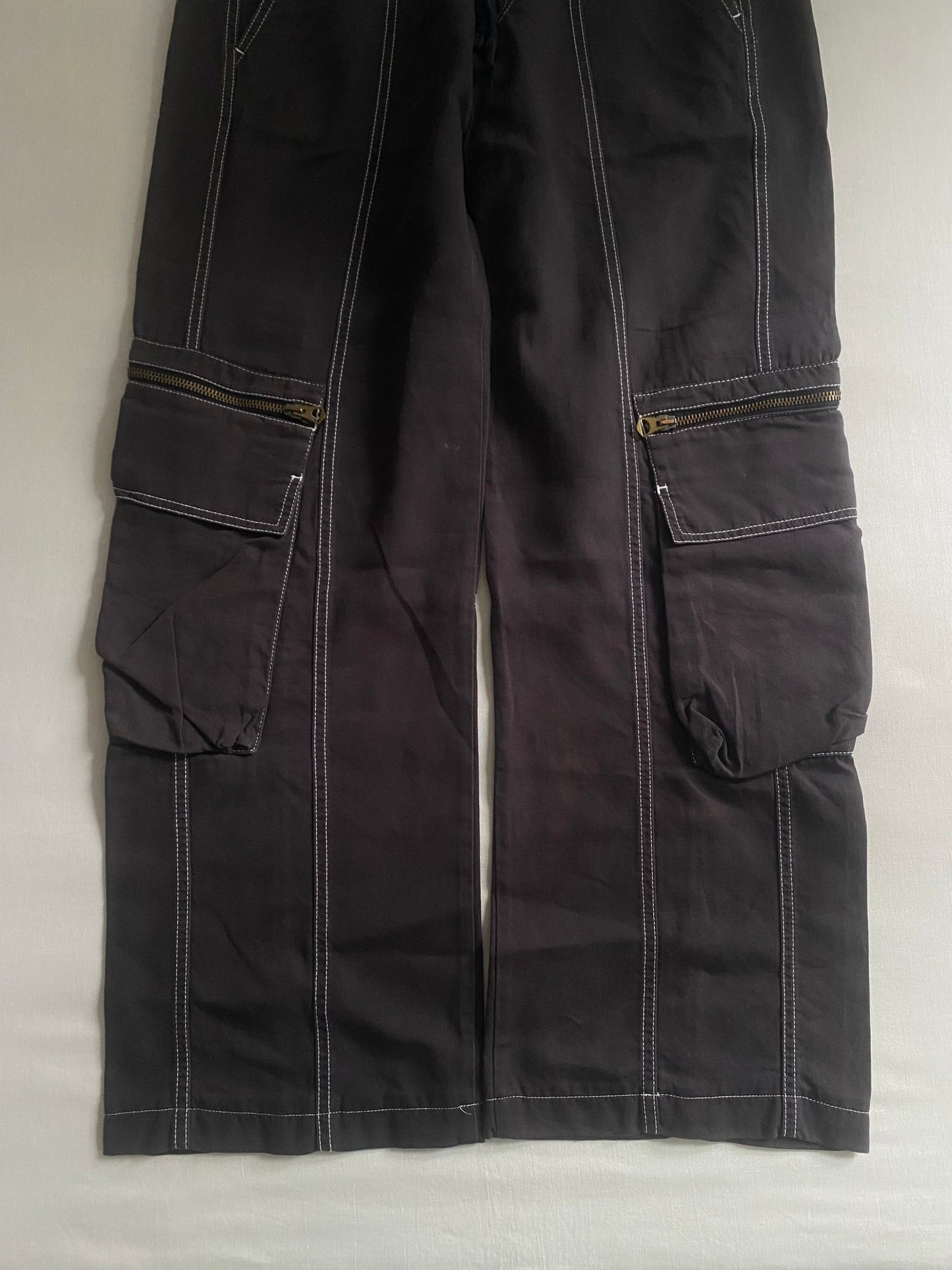 Y2K Armani Jeans Baggy Cargo Pants – US 31 🖤🪖 - anbracaminte