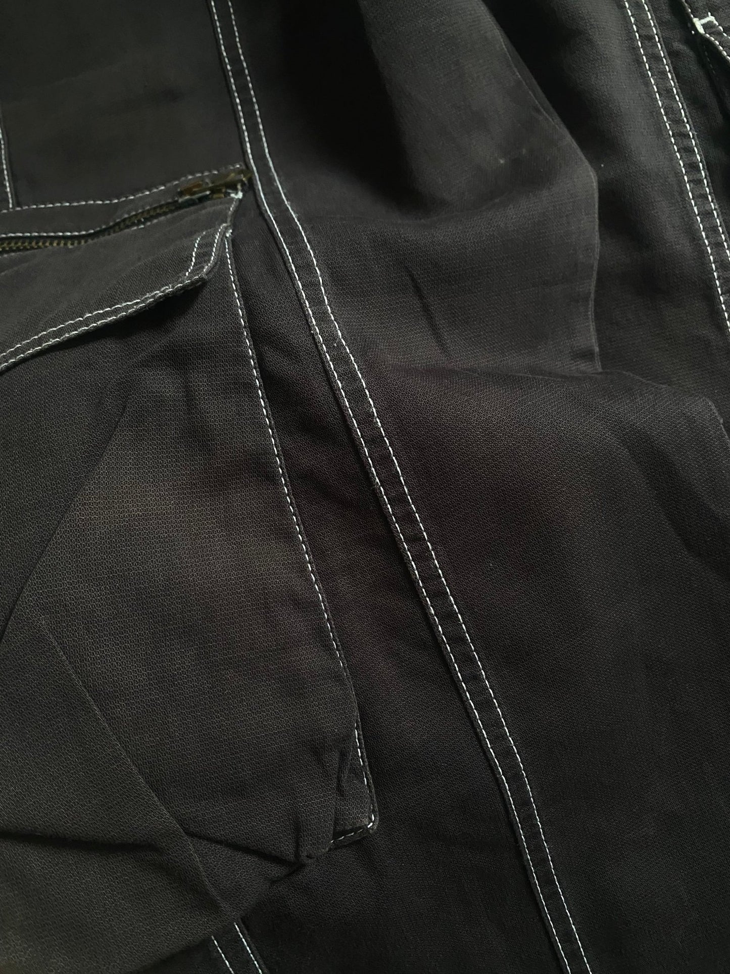 Y2K Armani Jeans Baggy Cargo Pants – US 31 🖤🪖 - anbracaminte