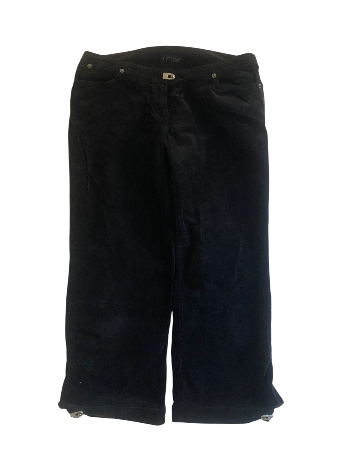 Y2K Armani Velvet Capri Pants - anbracaminte