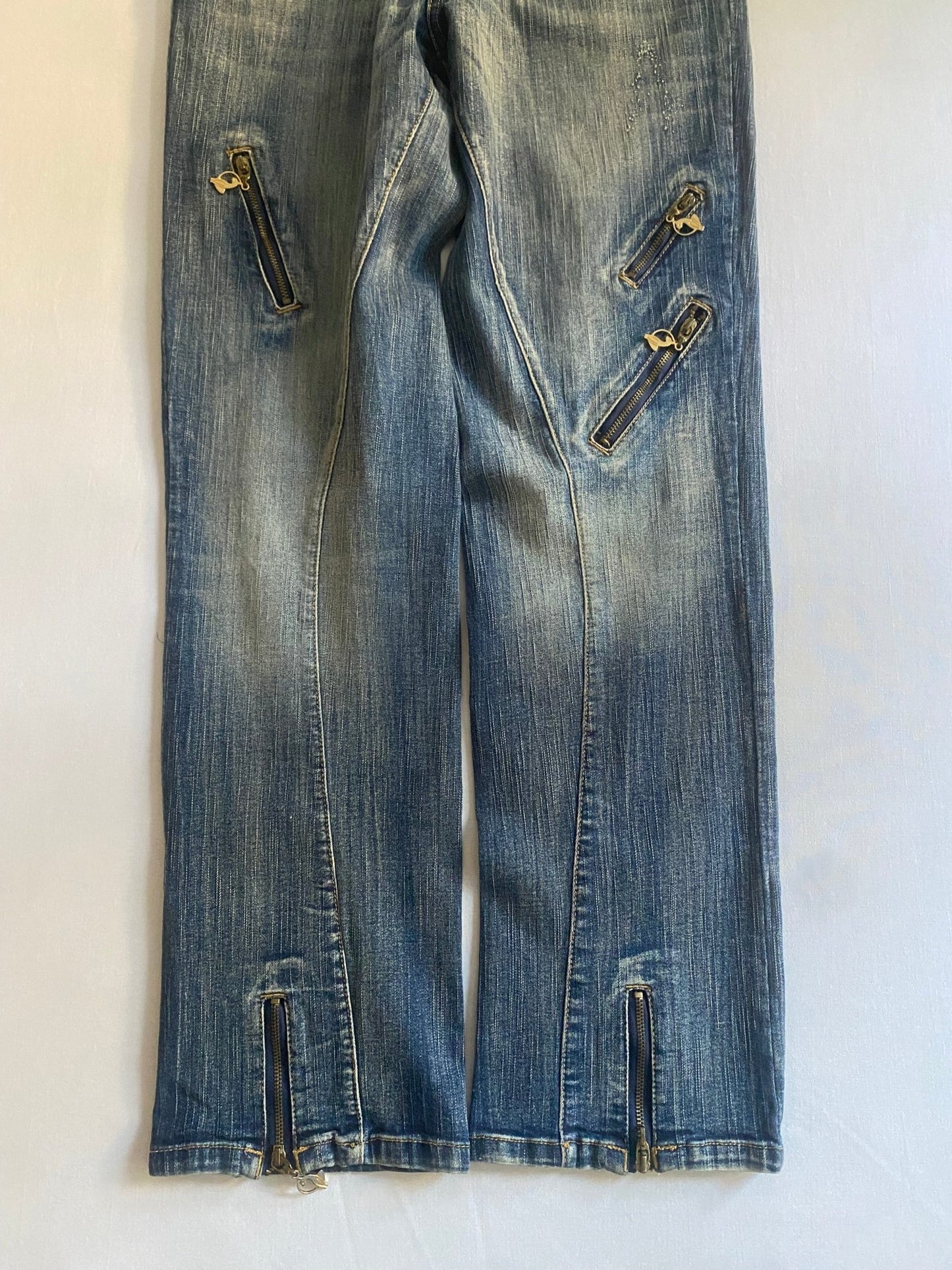 Y2K Baby Phat Women’s Jeans – US 5 – Stretchy Denim - anbracaminte
