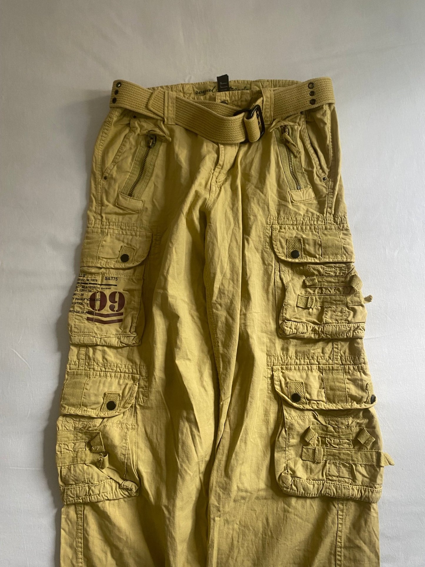 Y2K Baggy Cargo Pants - anbracaminte