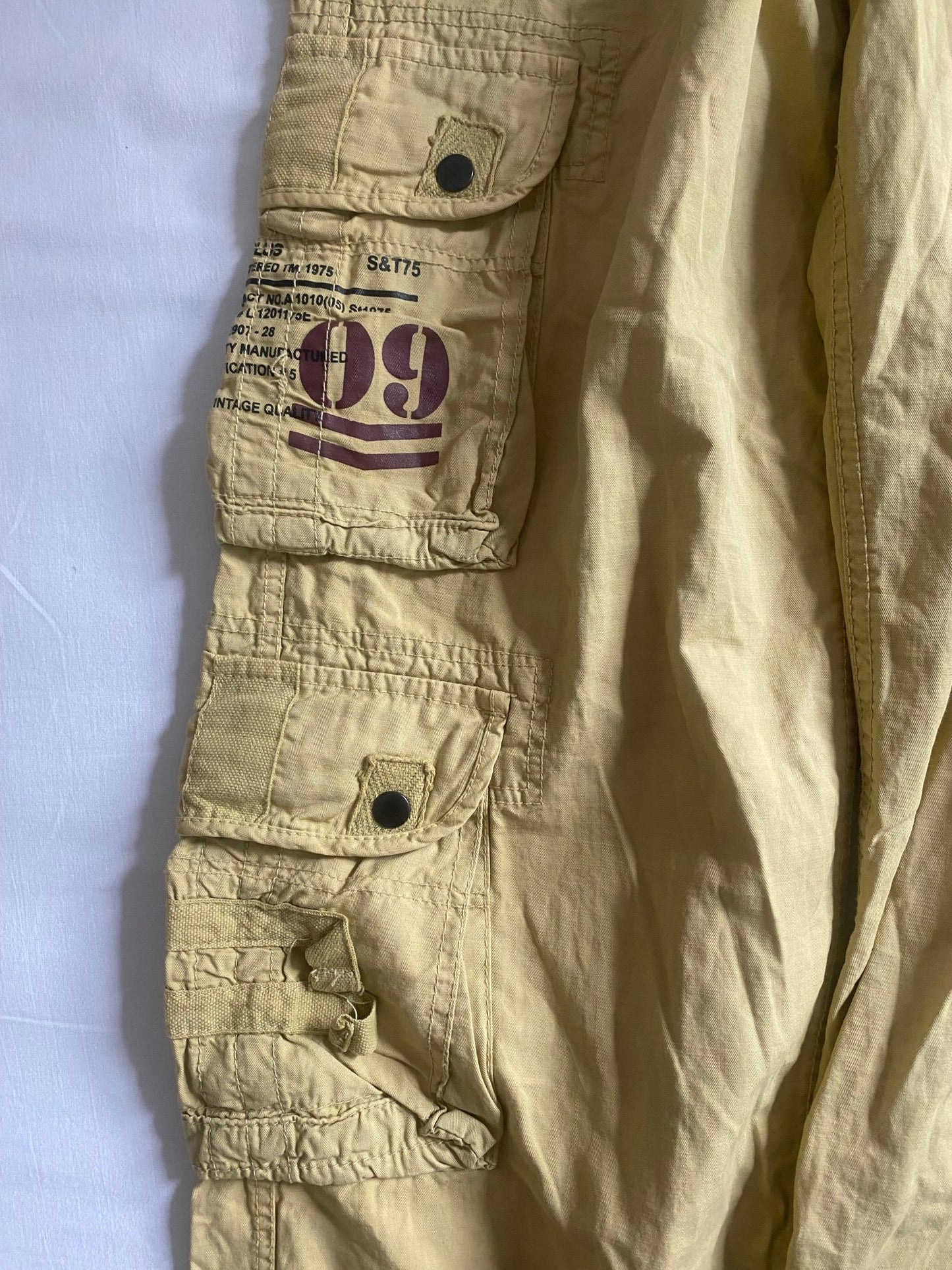 Y2K Baggy Cargo Pants - anbracaminte