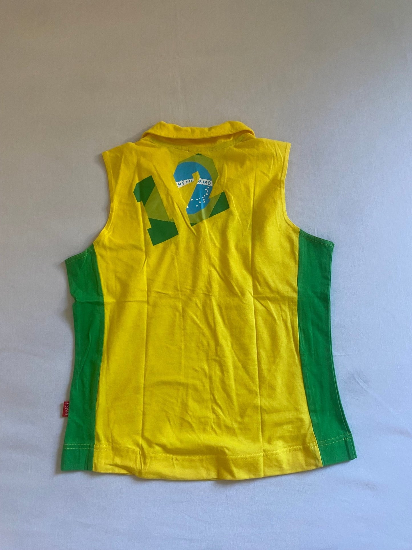 Y2K Brasil V Neck Top - anbracaminte