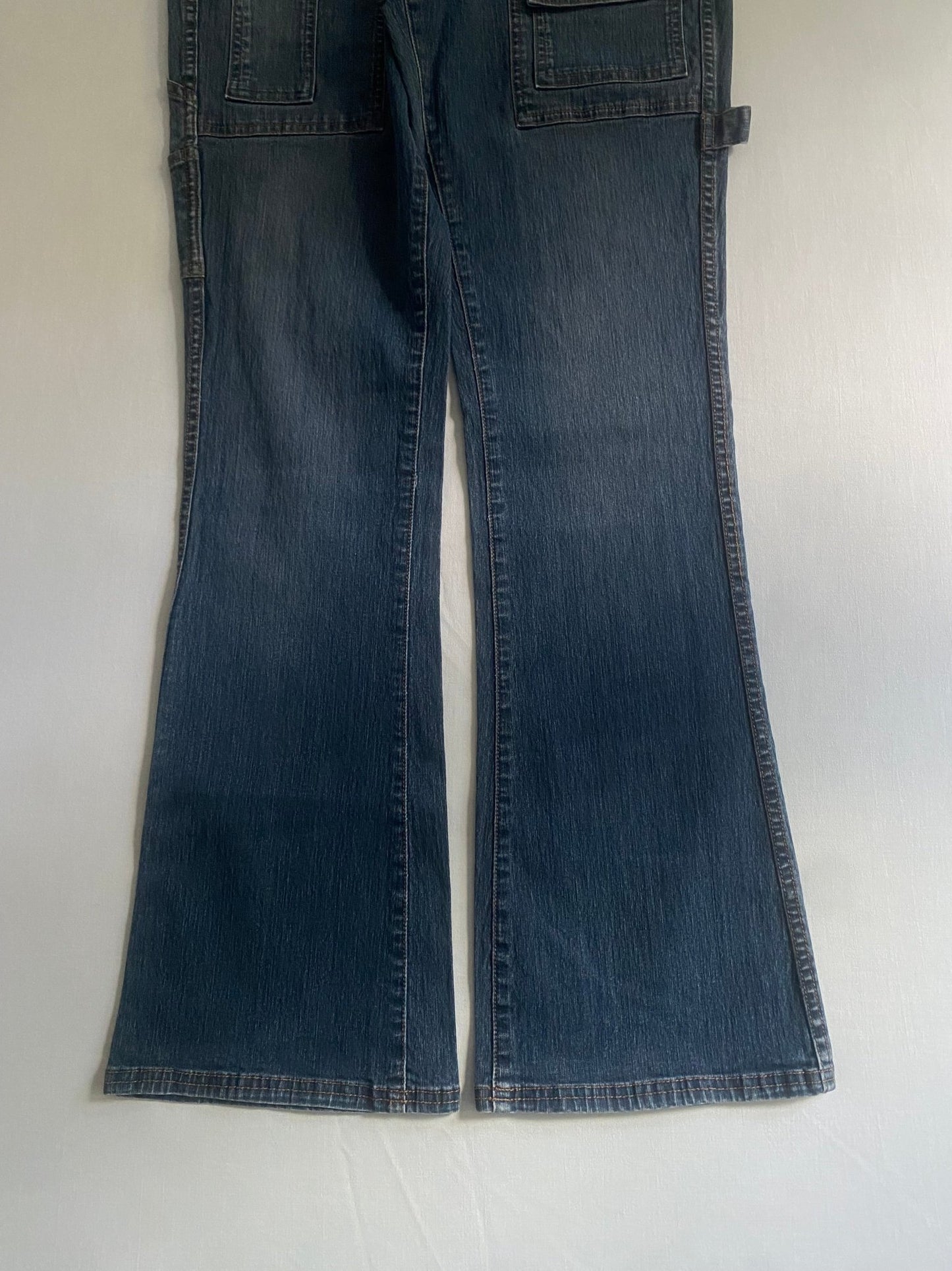 Y2K Calvin Klein Carpenter Bootcut Jeans – damă US 9 - anbracaminte