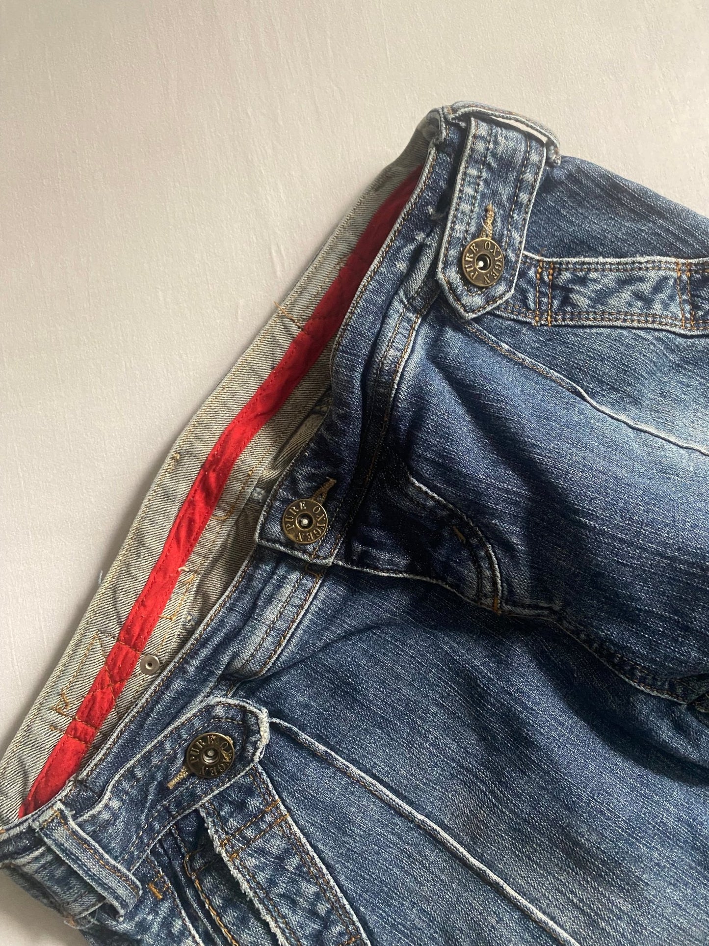 Y2K Denim Shorts - anbracaminte
