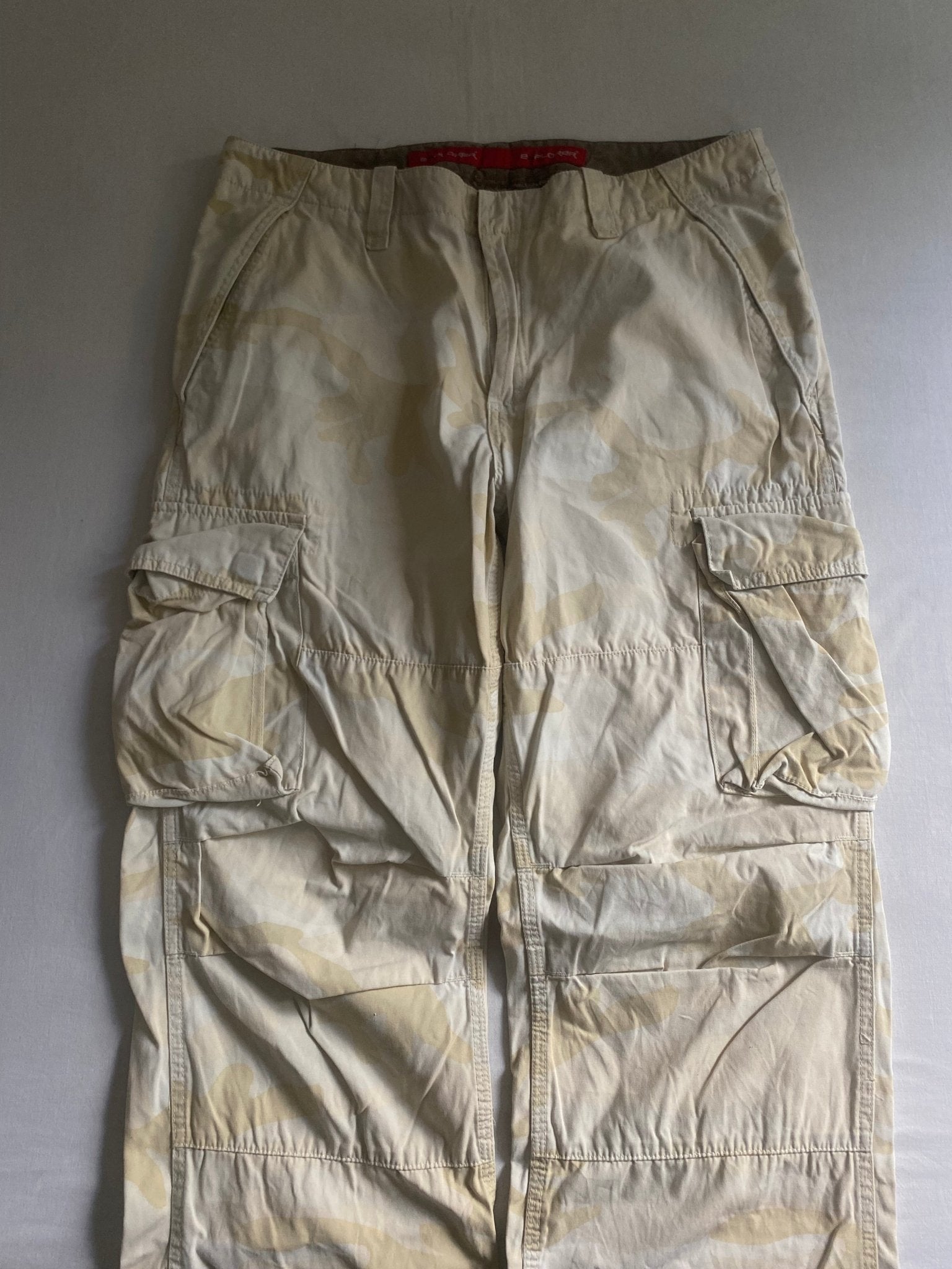 Y2K Desert Camo Cargo Pants - anbracaminte