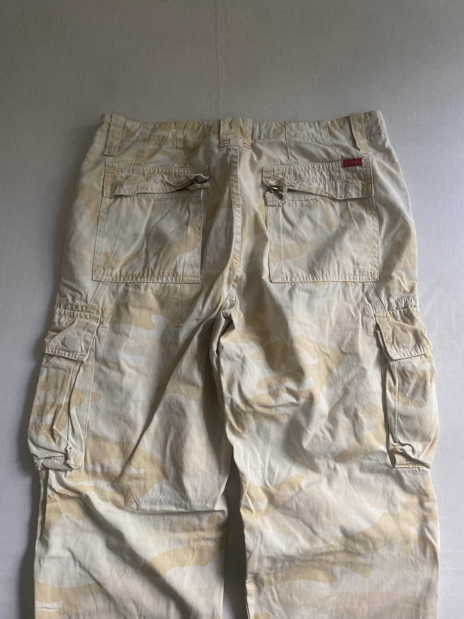 Y2K Desert Camo Cargo Pants - anbracaminte