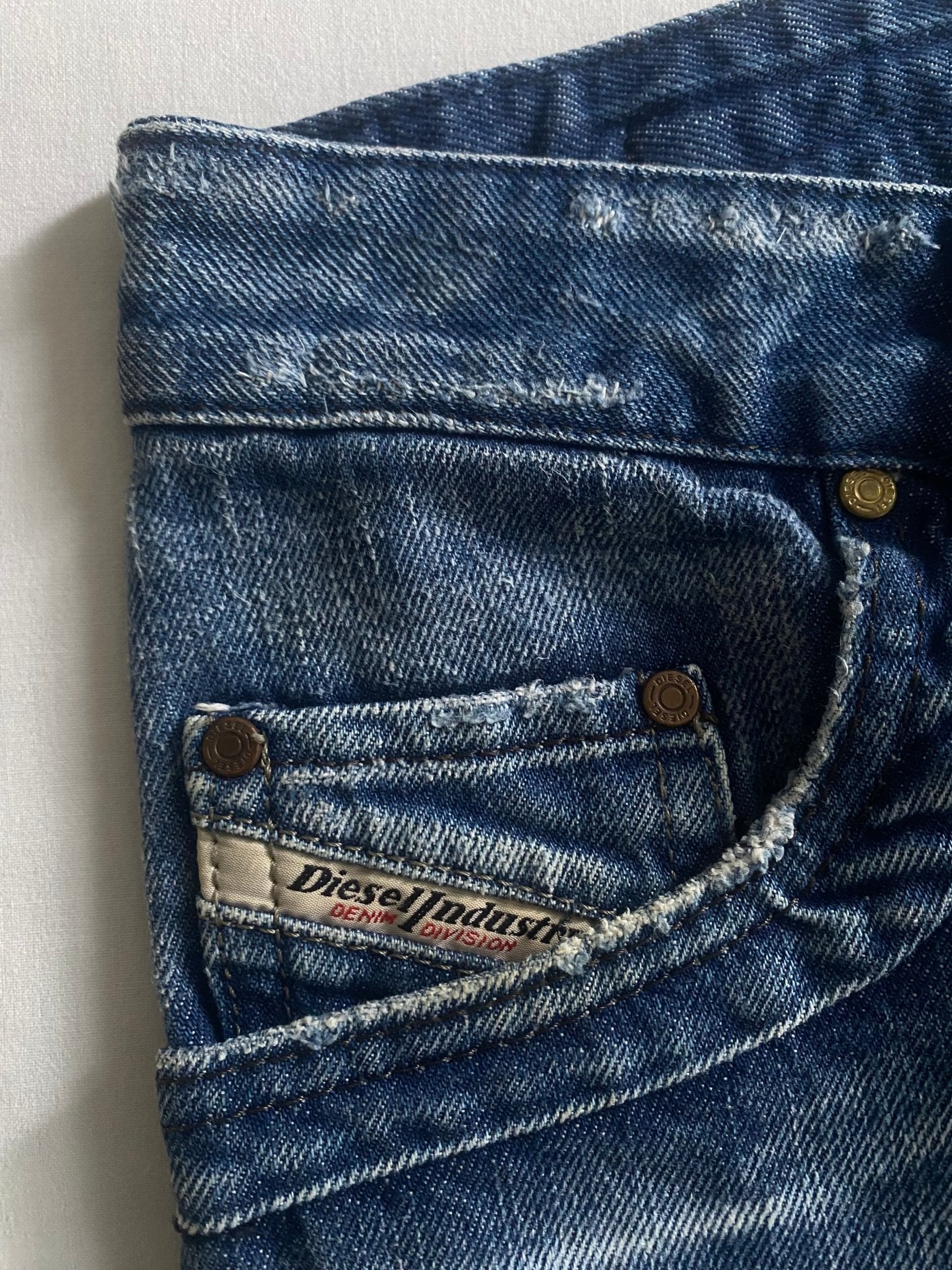 👖 Y2K Diesel Baggy Jeans - anbracaminte