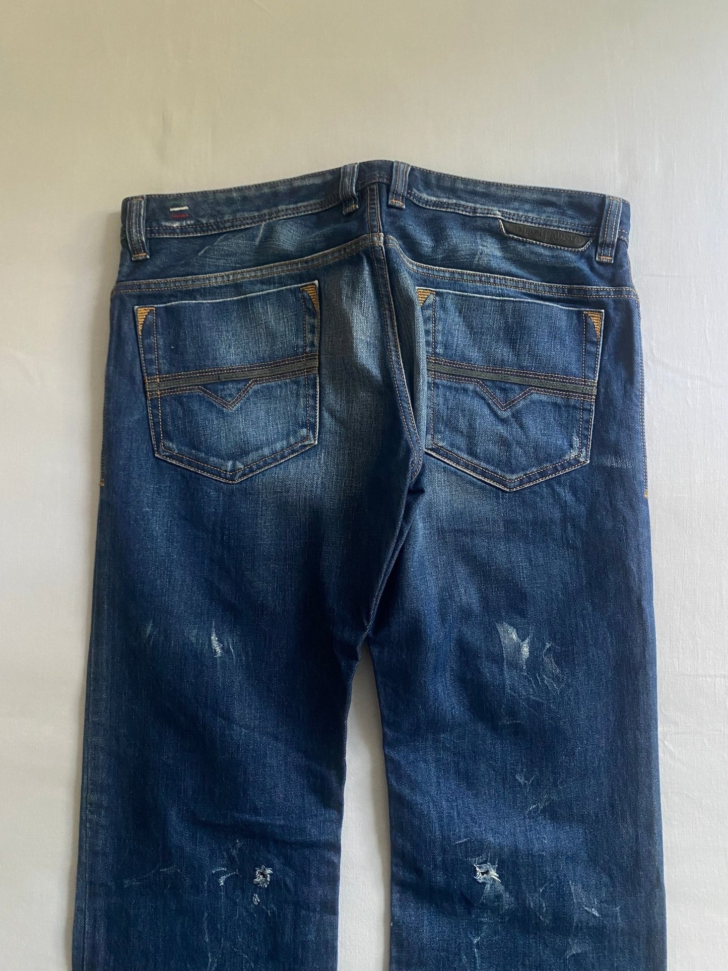 👖 Y2K Diesel Baggy Jeans - anbracaminte