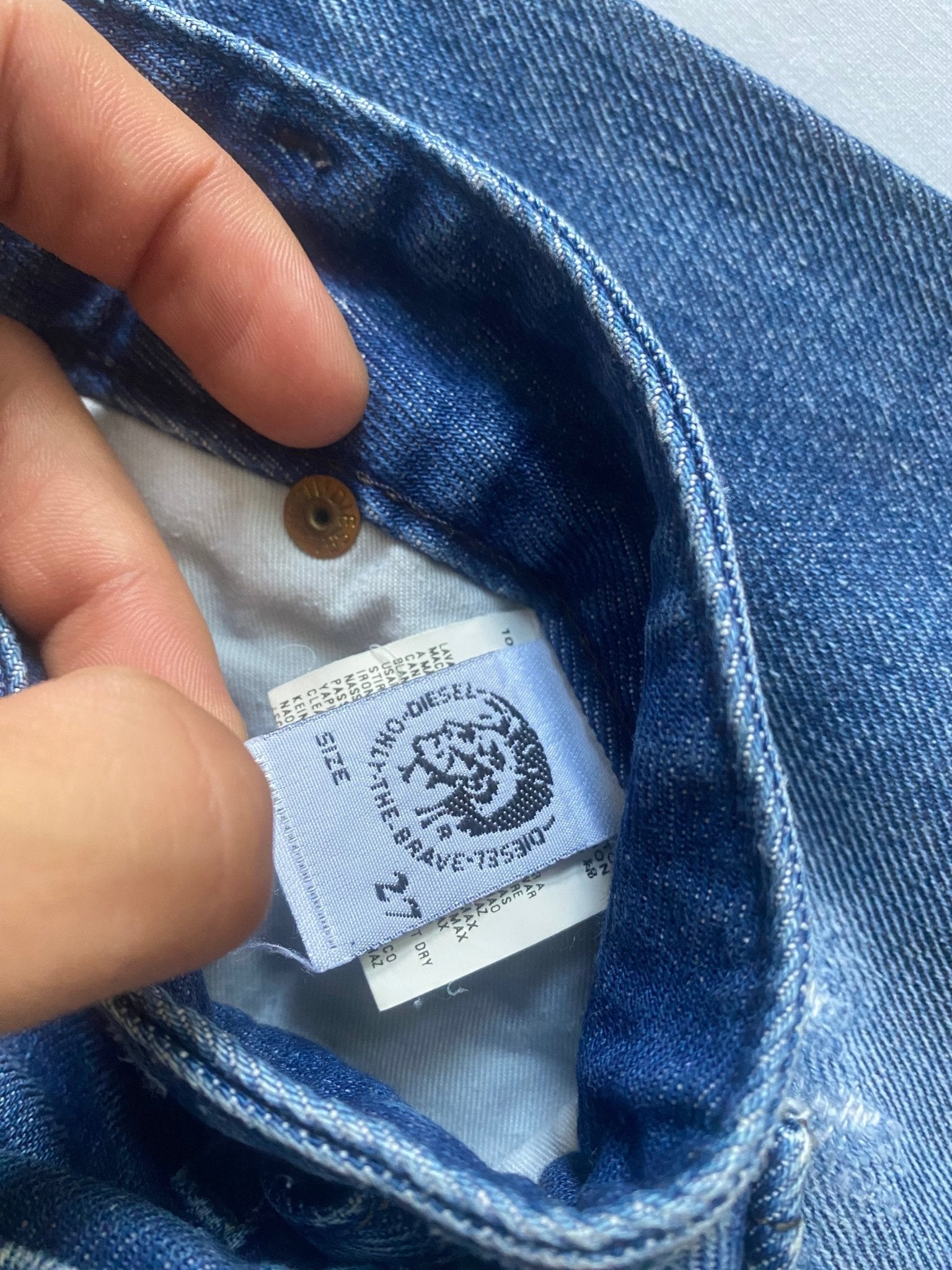 👖 Y2K Diesel Baggy Jeans - anbracaminte
