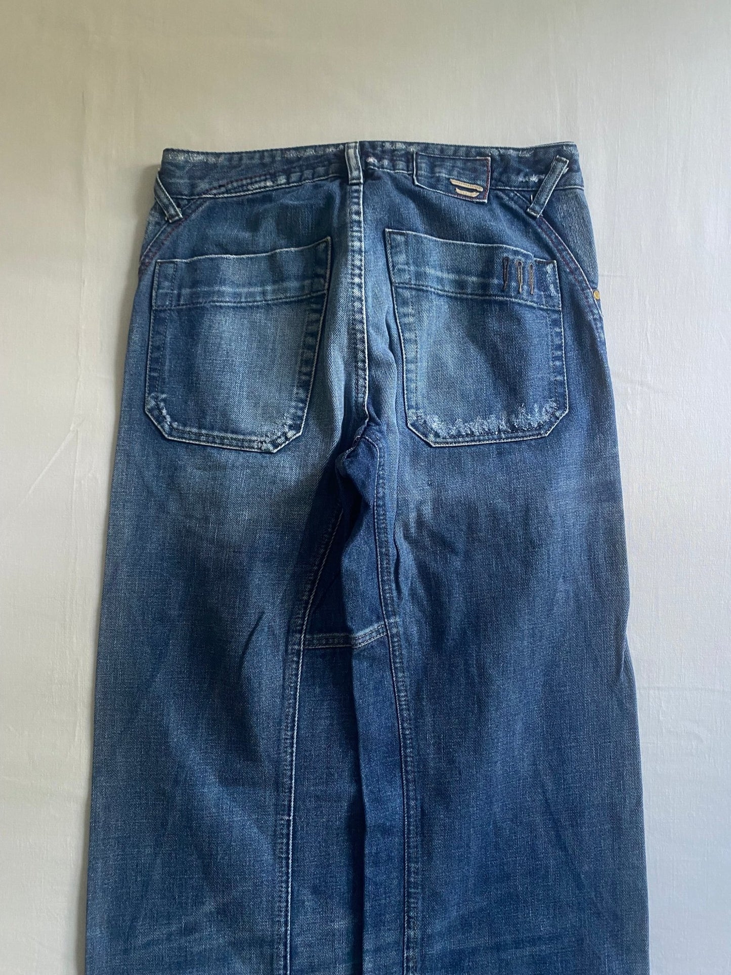 👖 Y2K Diesel Baggy Jeans - anbracaminte