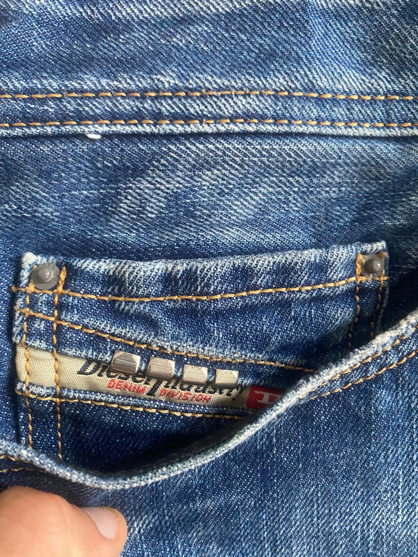 👖 Y2K Diesel Baggy Jeans - anbracaminte