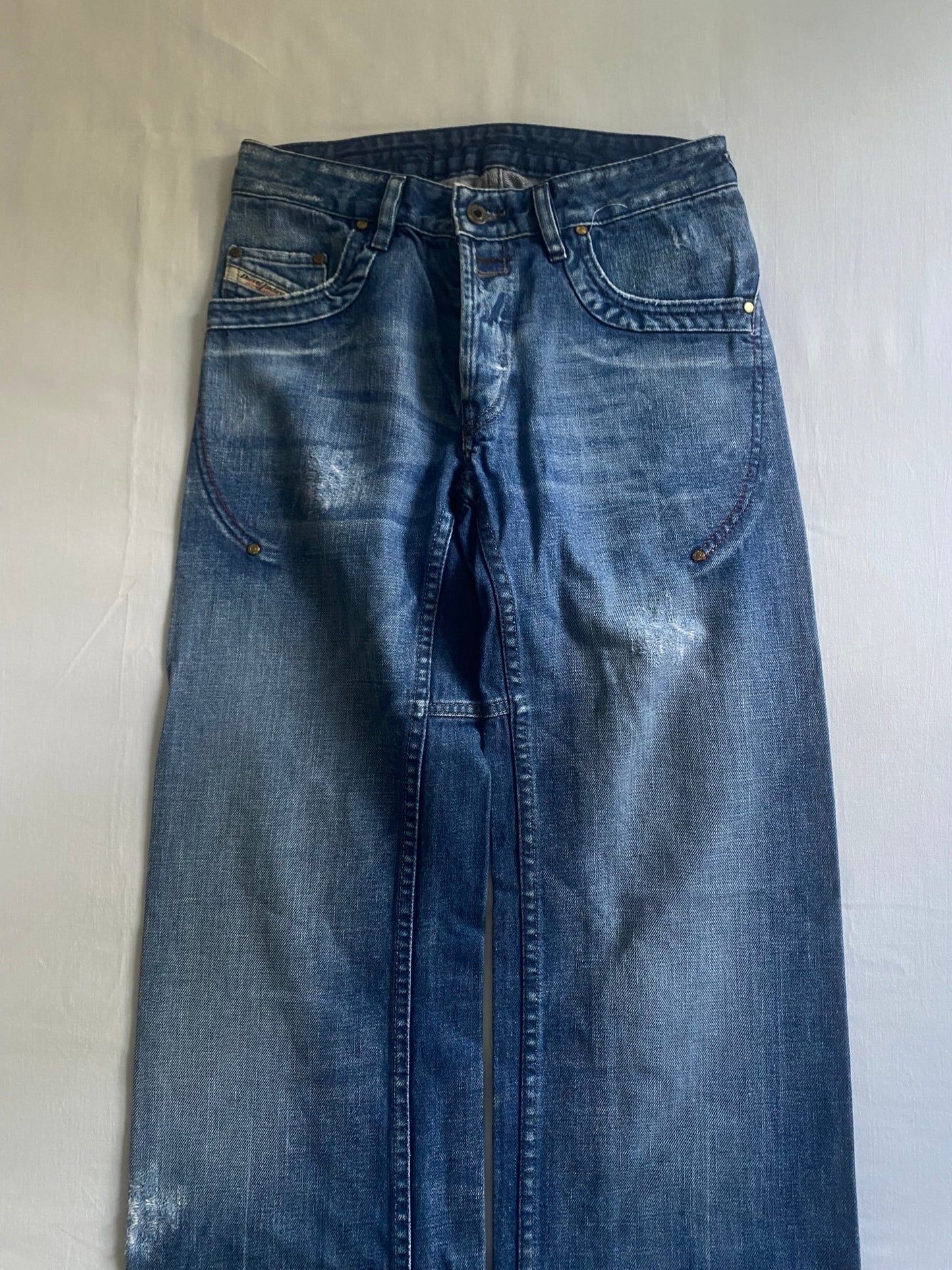 👖 Y2K Diesel Baggy Jeans - anbracaminte