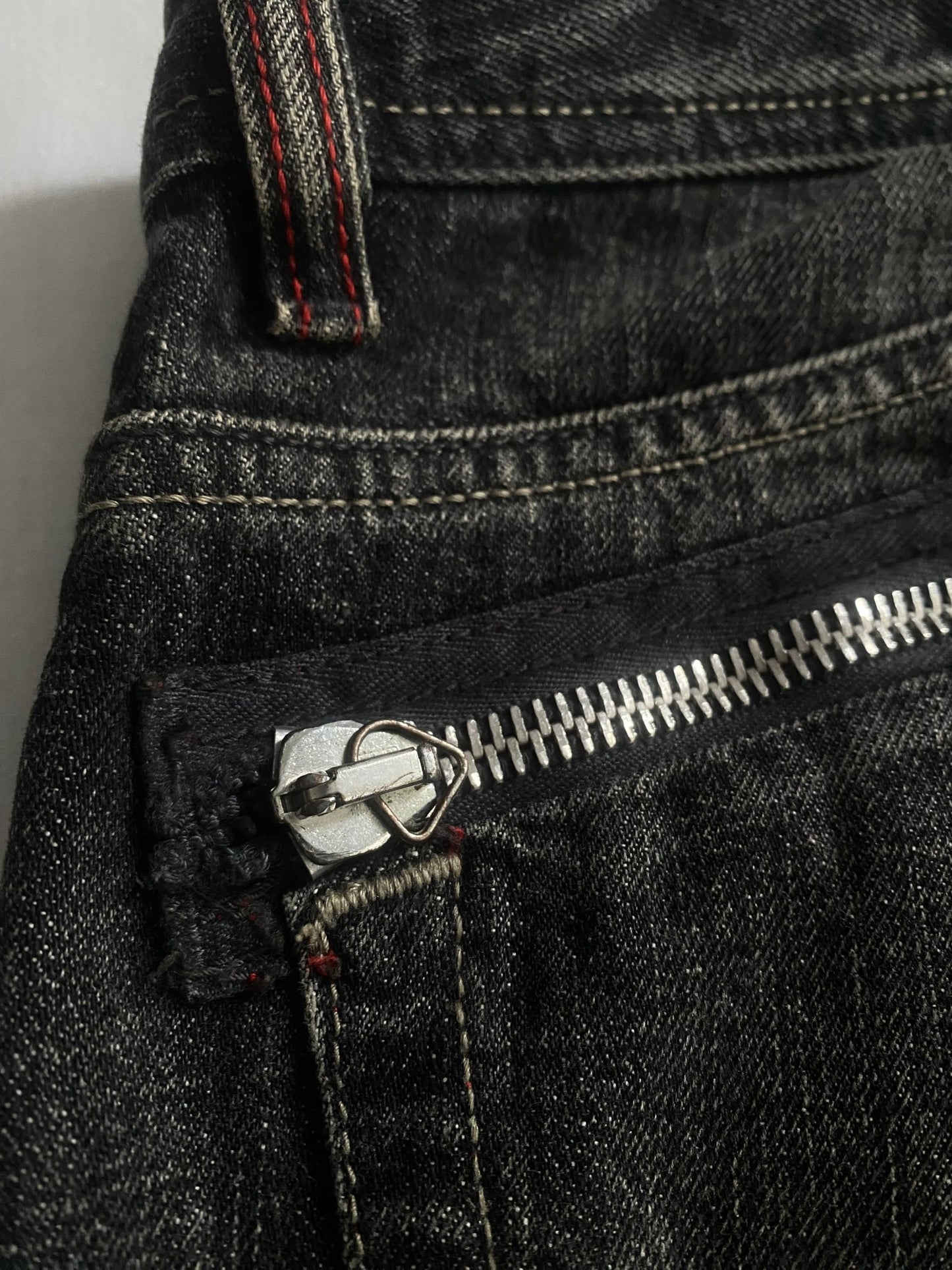 🖤 Y2K Diesel Black Baggy Jeans - anbracaminte