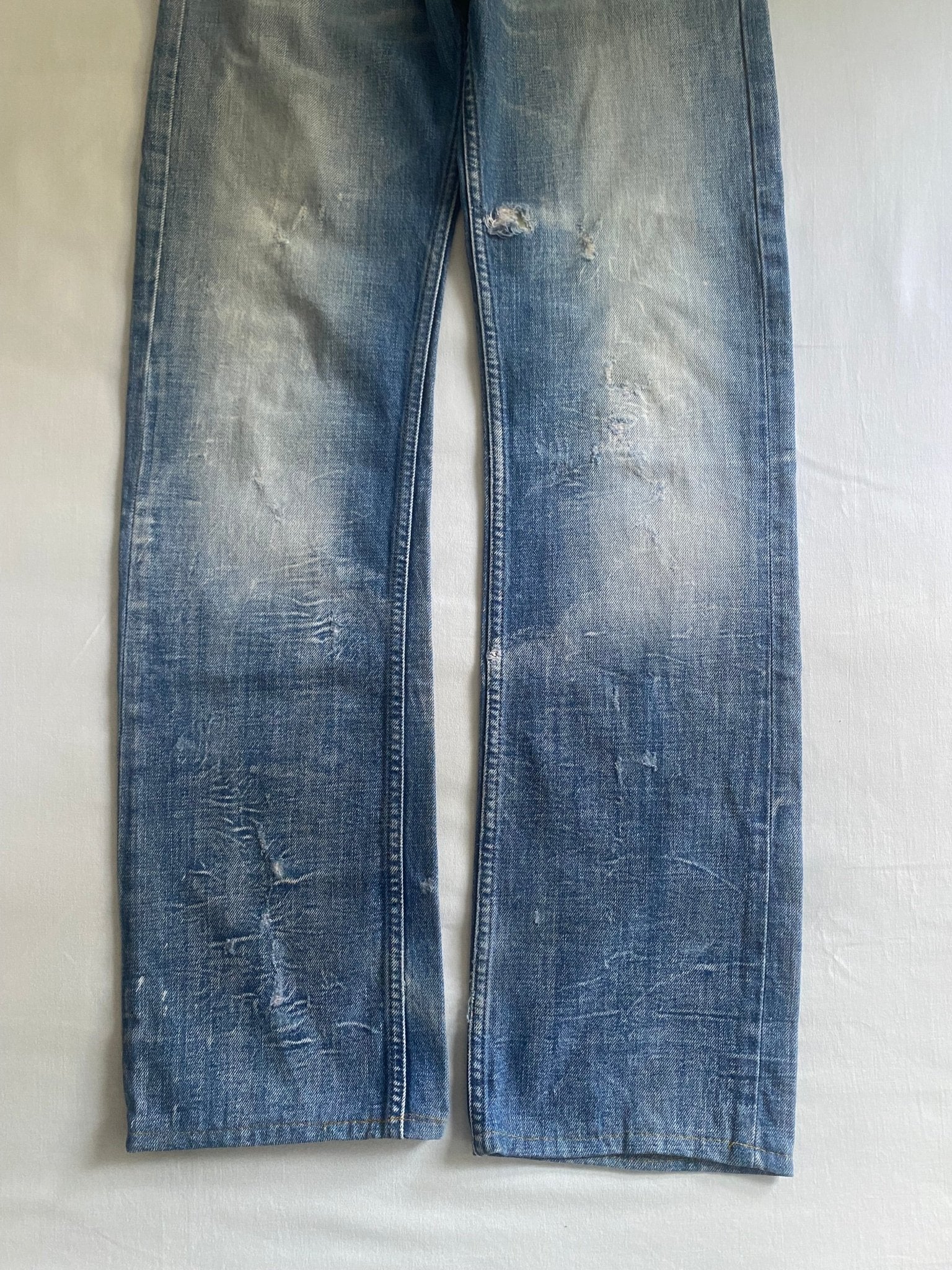👖 Y2K Diesel Jeans cu broderie pe buzunarele din spate - anbracaminte