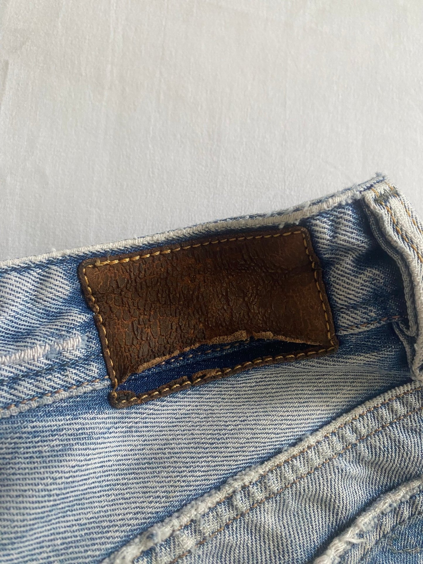 👖 Y2K Diesel Jeans cu broderie pe buzunarele din spate - anbracaminte