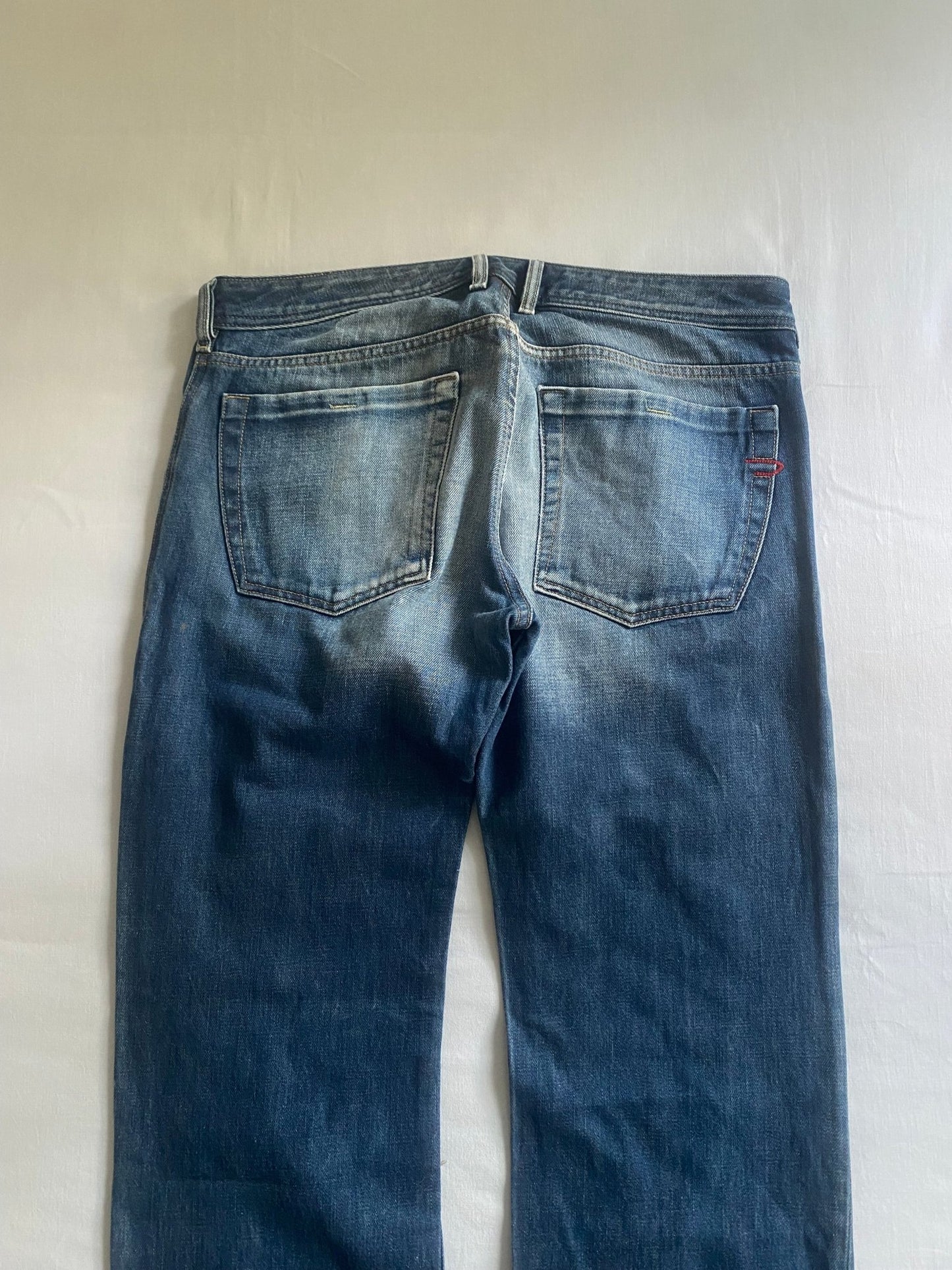 👖 Y2K Diesel Light Wash Baggy Jeans - anbracaminte