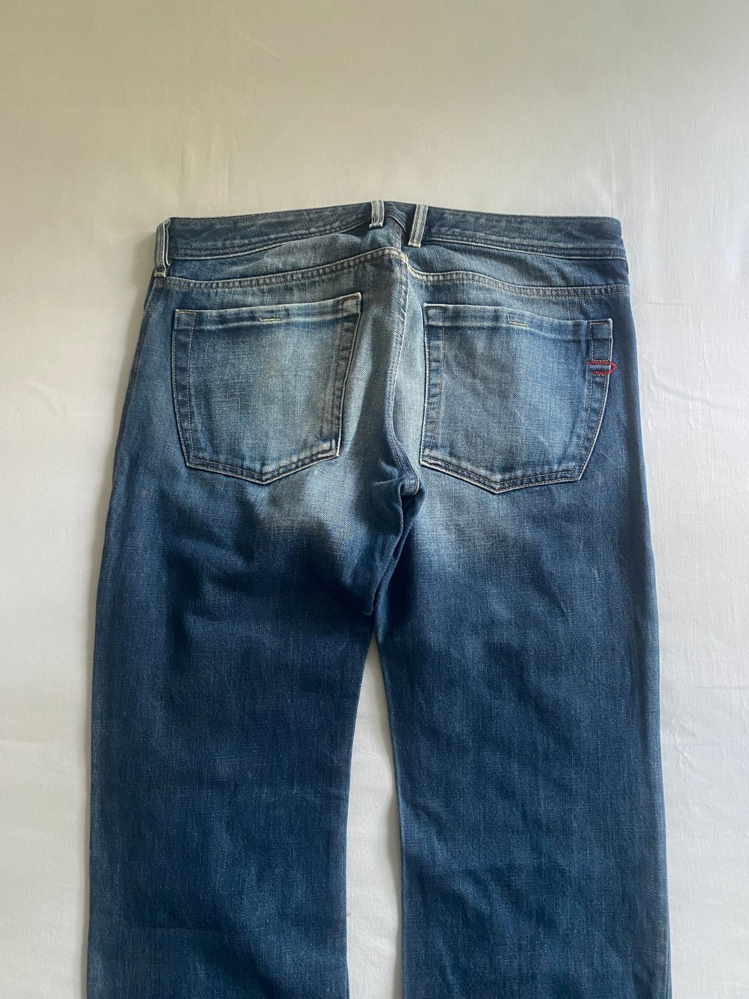 👖 Y2K Diesel Light Wash Baggy Jeans - anbracaminte