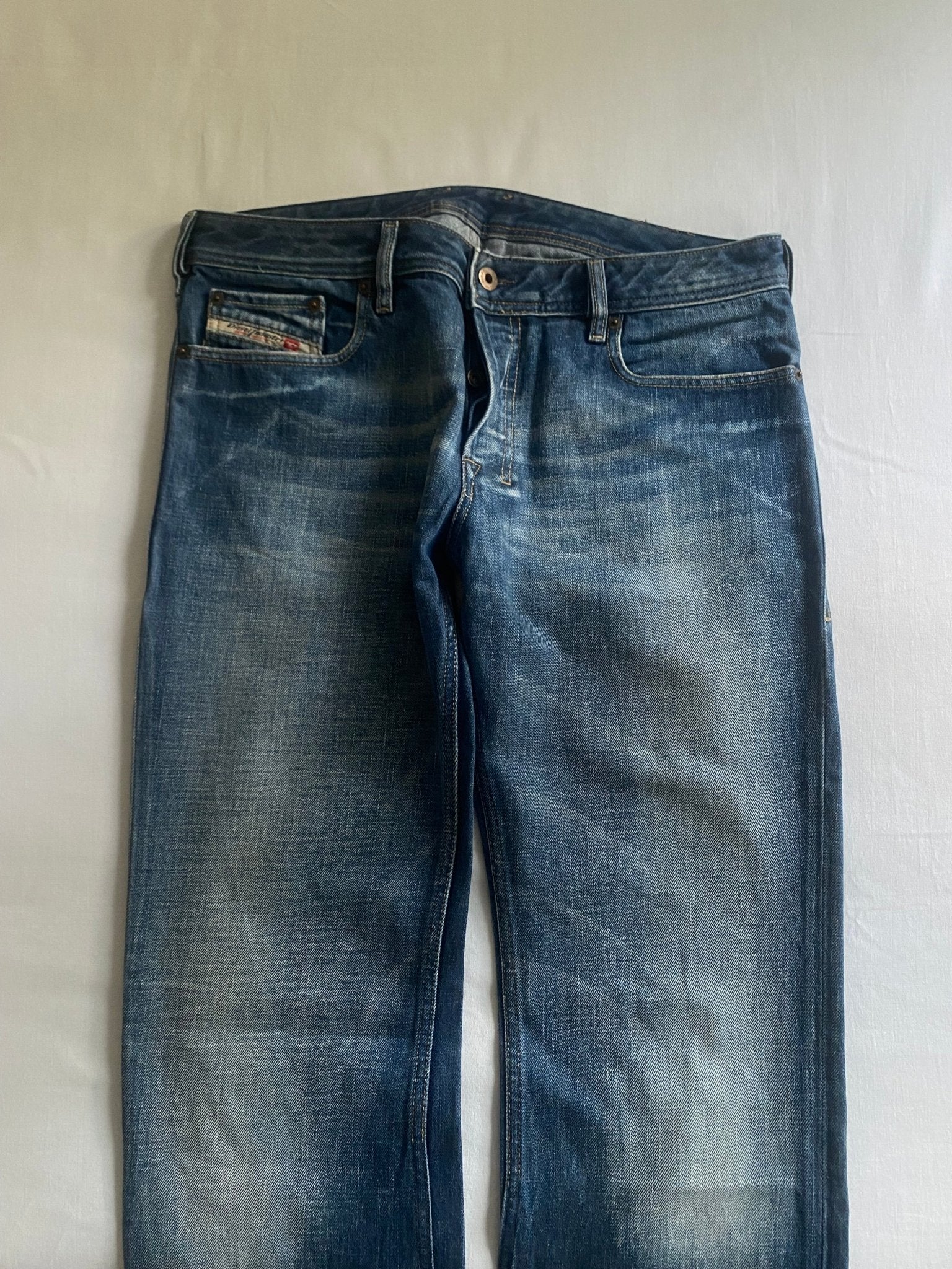 👖 Y2K Diesel Light Wash Baggy Jeans - anbracaminte