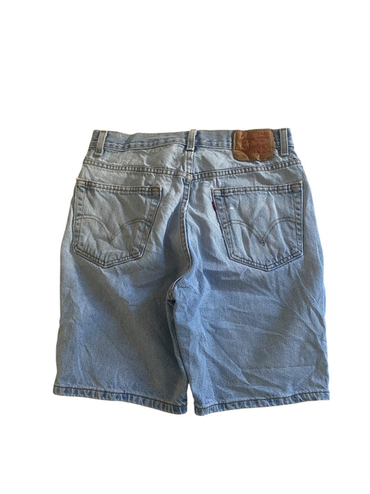 Y2K Distressed Levi's 505 Light Wash Jorts - anbracaminte