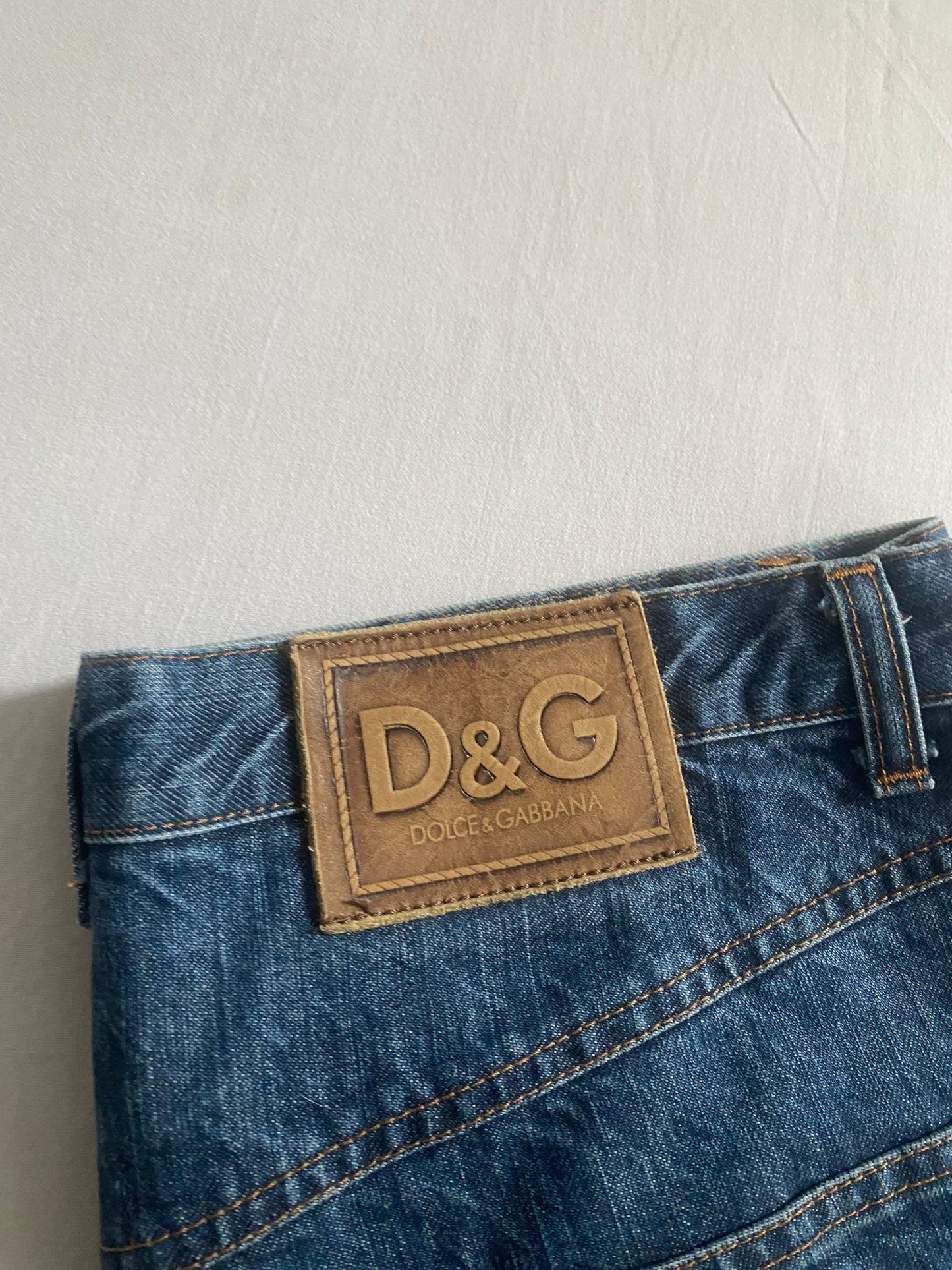 👖 Y2K Dolce & Gabbana Bootcut Jeans - anbracaminte
